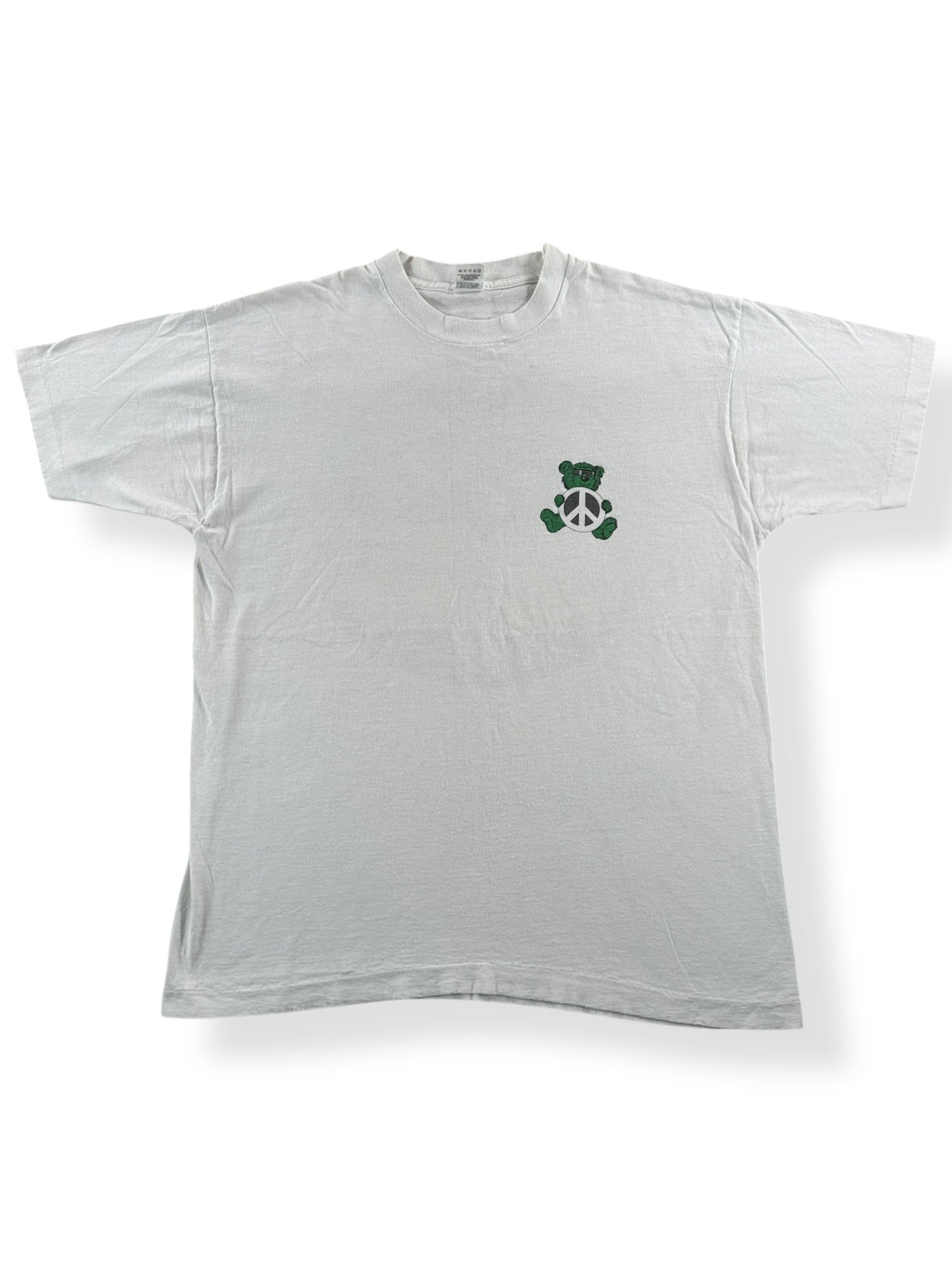 Front of Vintage Peace Bear Grateful Dead Tee SZ XL