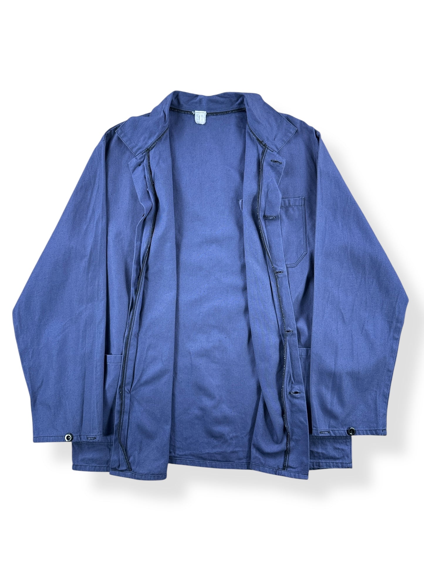 Inside of Vintage French Chore Coat SZ L