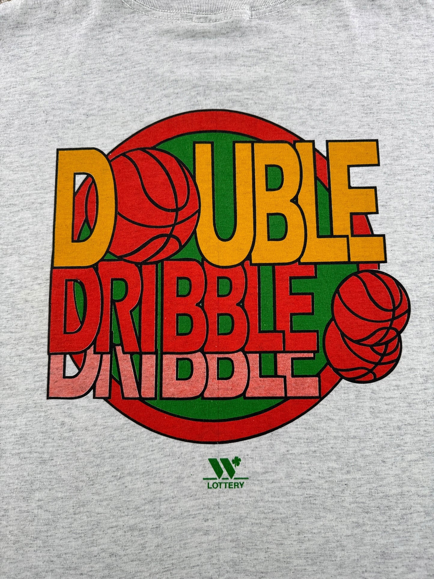 Back Graphic of Vintage Deadstock Seattle Sonics Tee SZ L