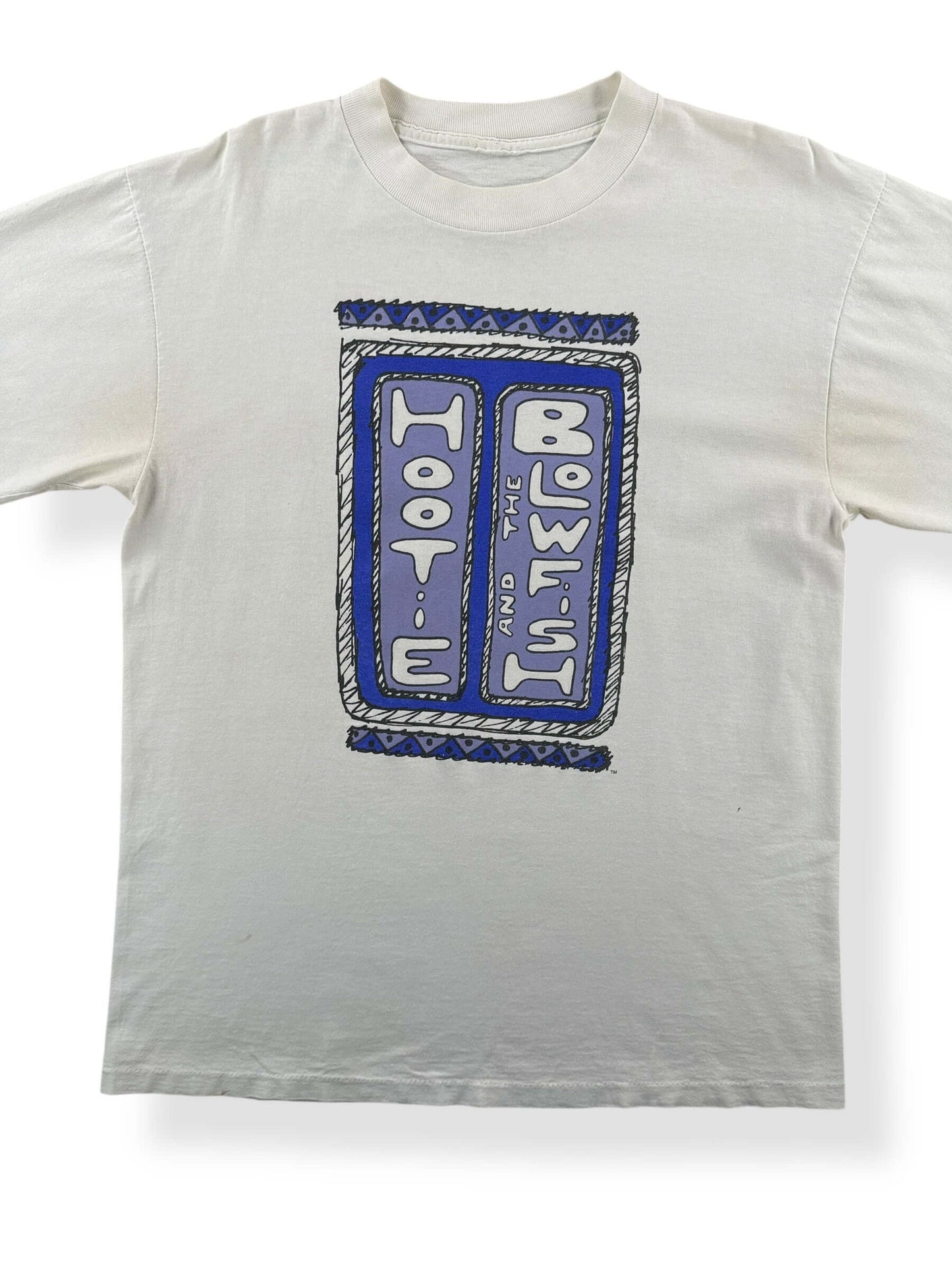Front Close Up of Vintage Hootie and The Blowfish Tee SZ M