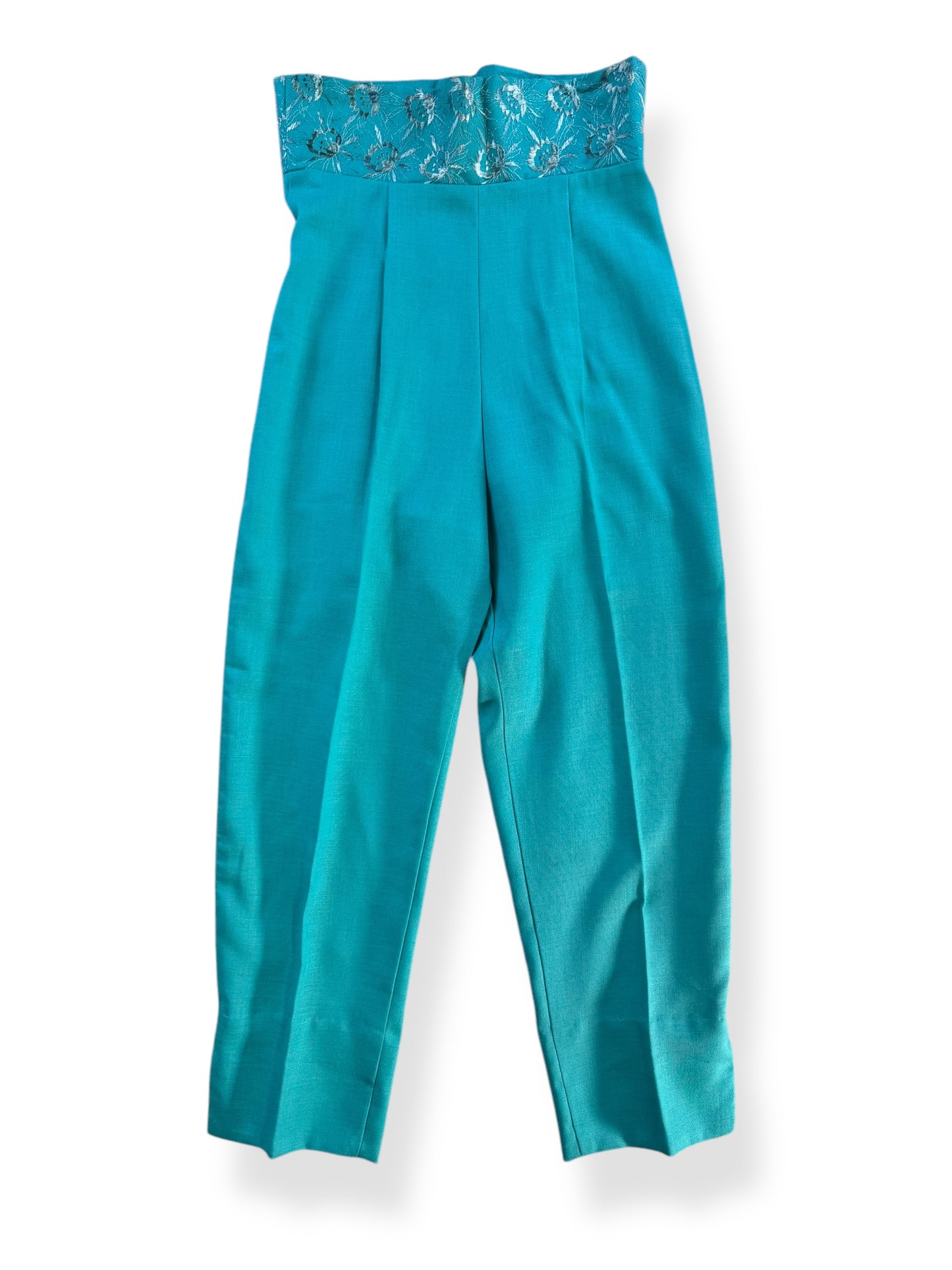 Front of pants of 1960s Hawaiian Togs Two-Piece Pant Set M