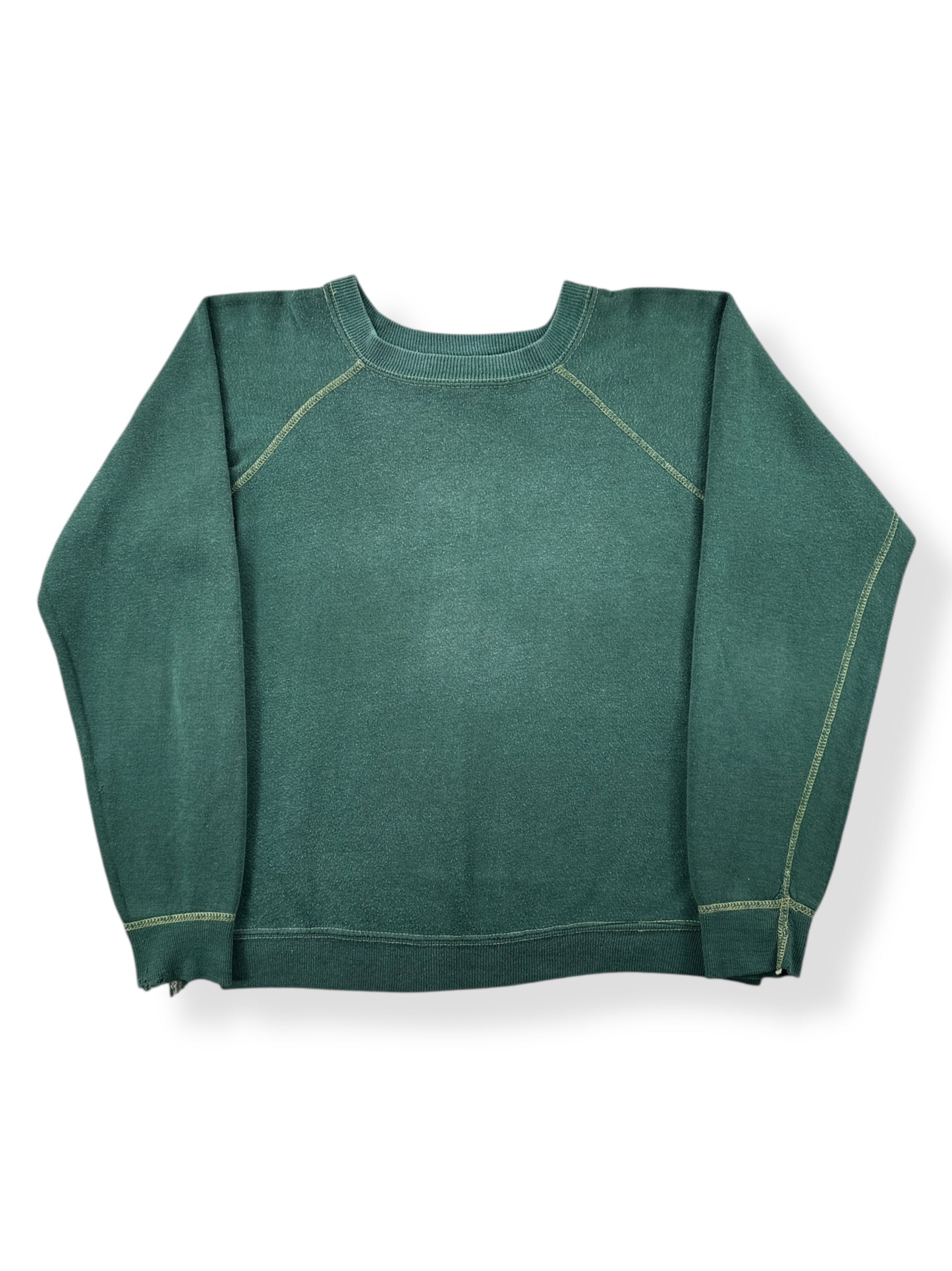 Front of Vintage Penney's Forest Green Crewneck SZ S
