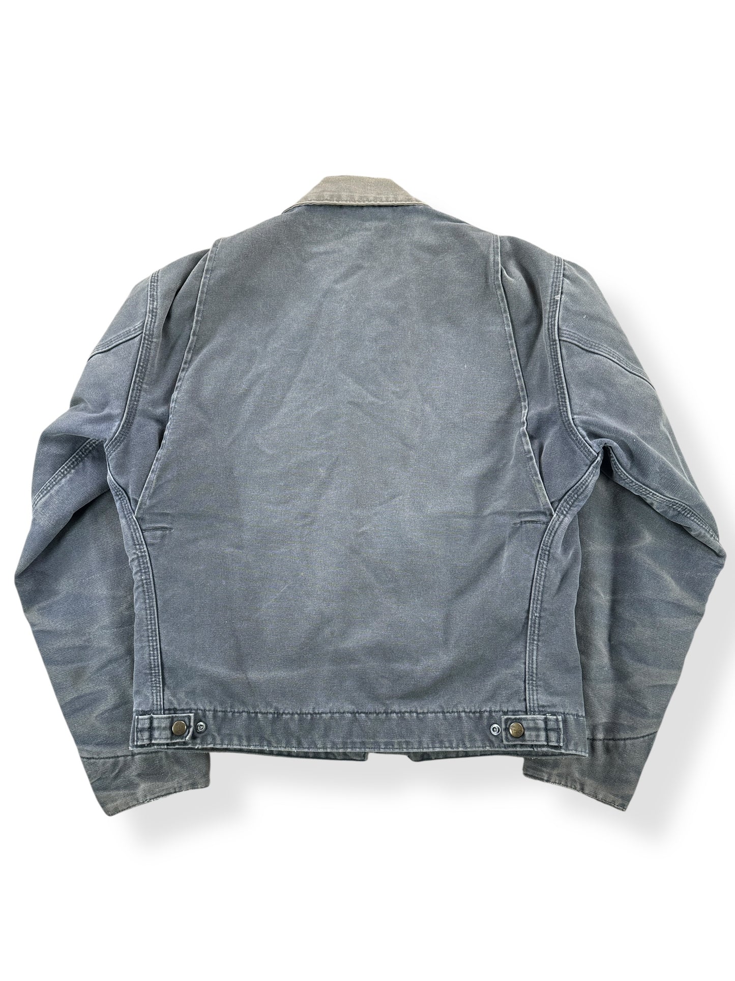 Back of Vintage Carhartt J97 PTL Detroit Jacket SZ M