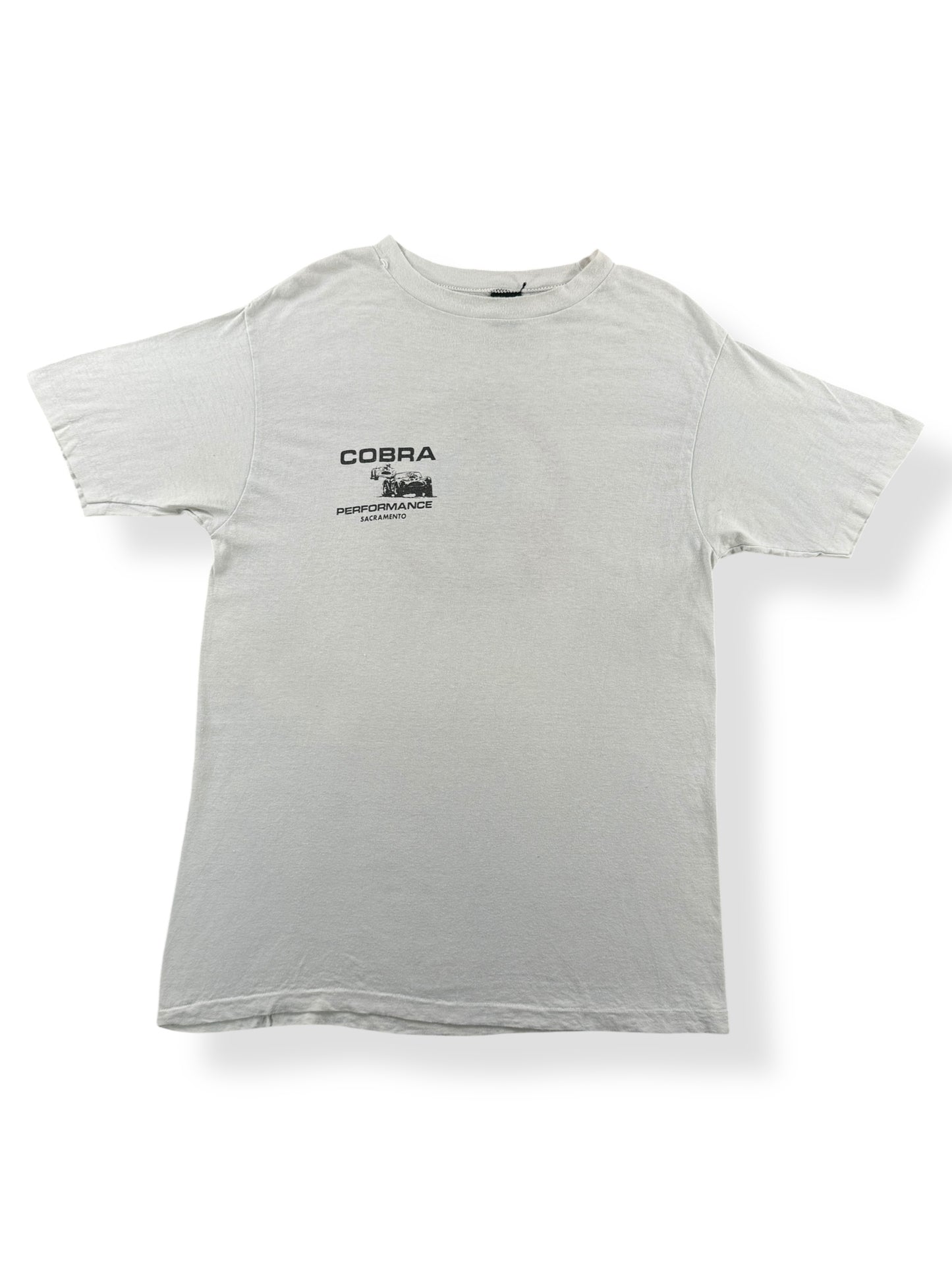 Front of Vintage Cobra Performance Tee SZ L