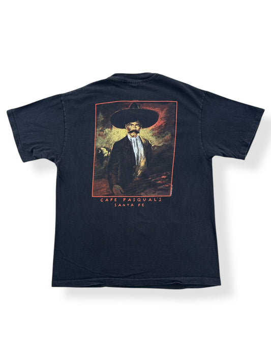 Back of Vintage Cafe Pasquals Santa Fe Tee SZ L