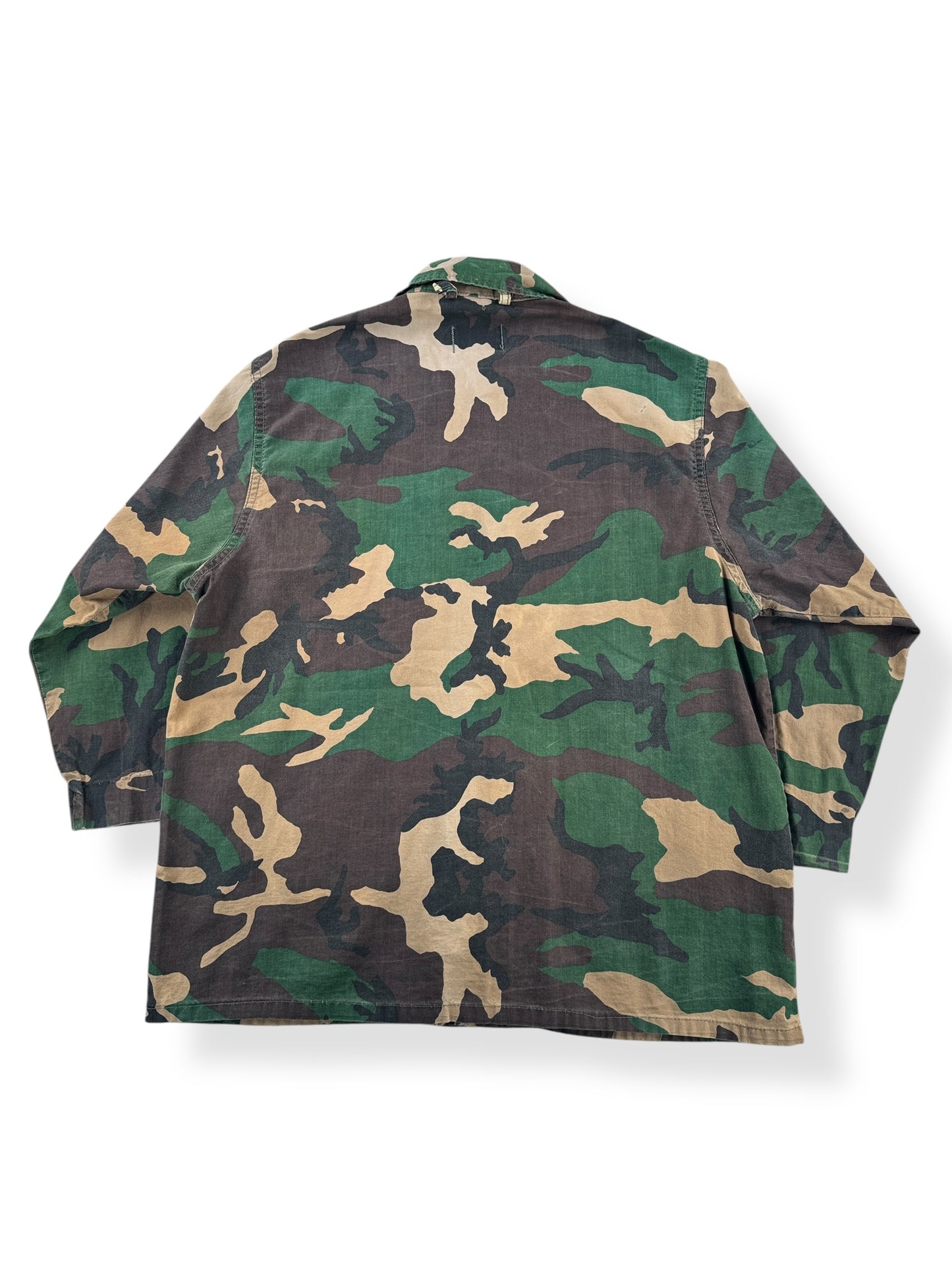 Back of Vintage SafeTBak Camo Chore SZ XL