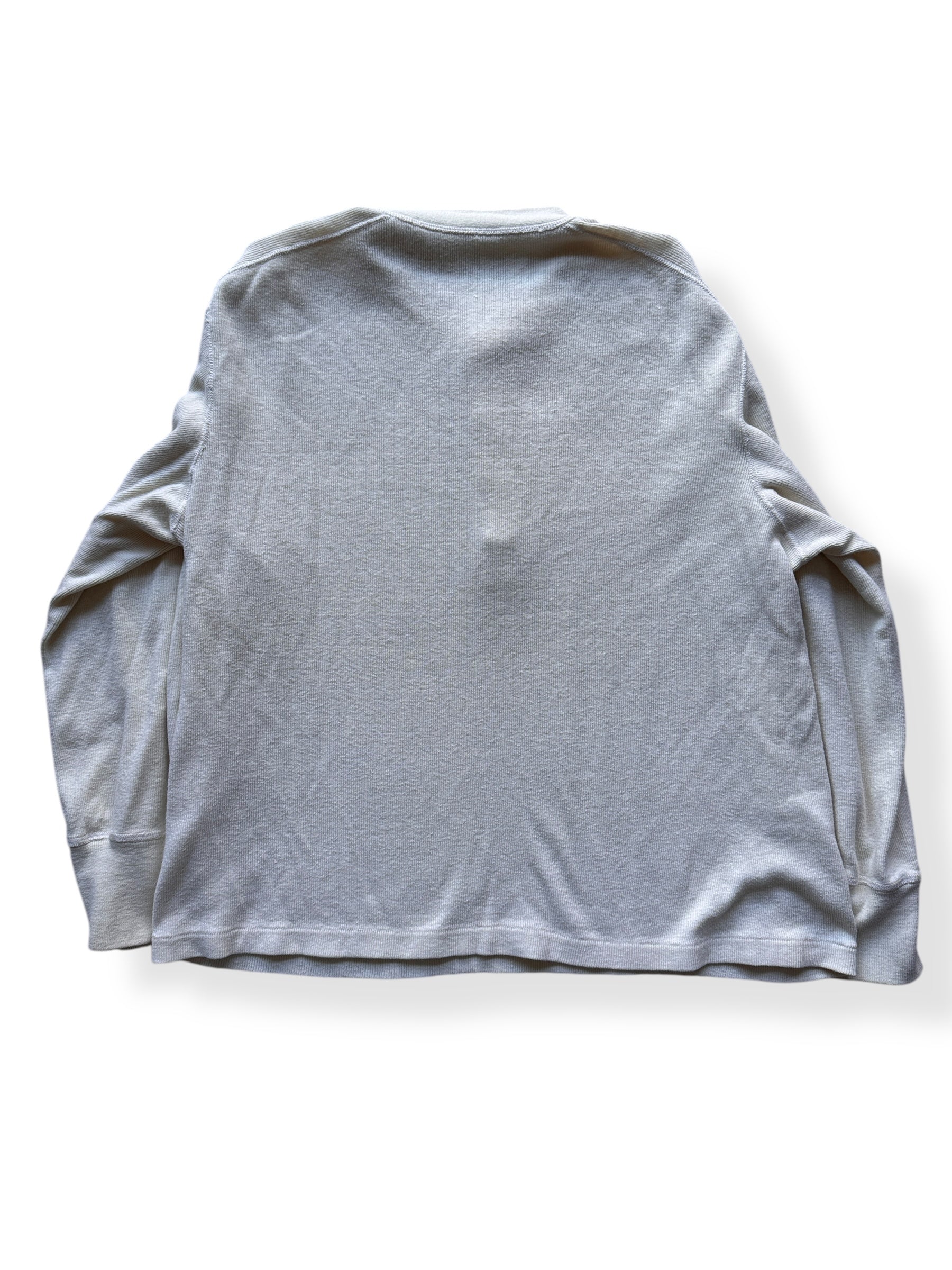 Back of Vintage Boxy Henley SZ L