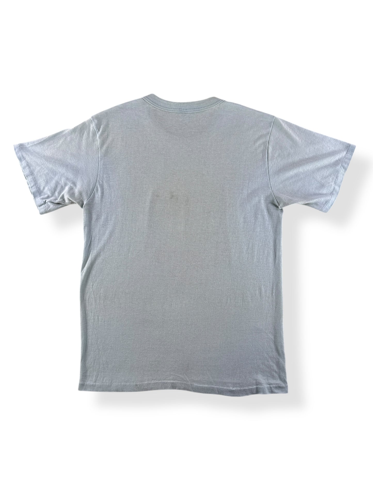 Back of Happy Cat Smiley Tee SZ M