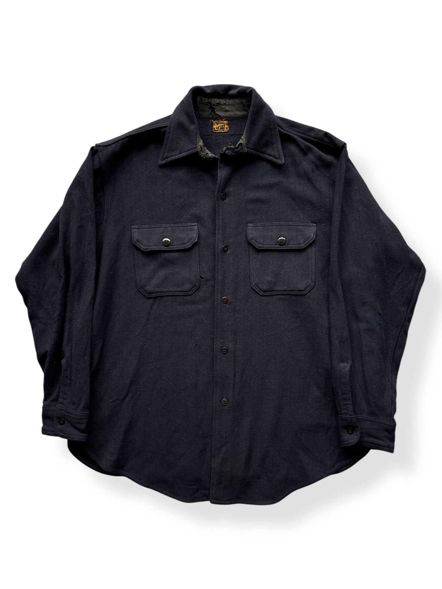 Front of Vintage CPO Jacket SZ XL AS IS