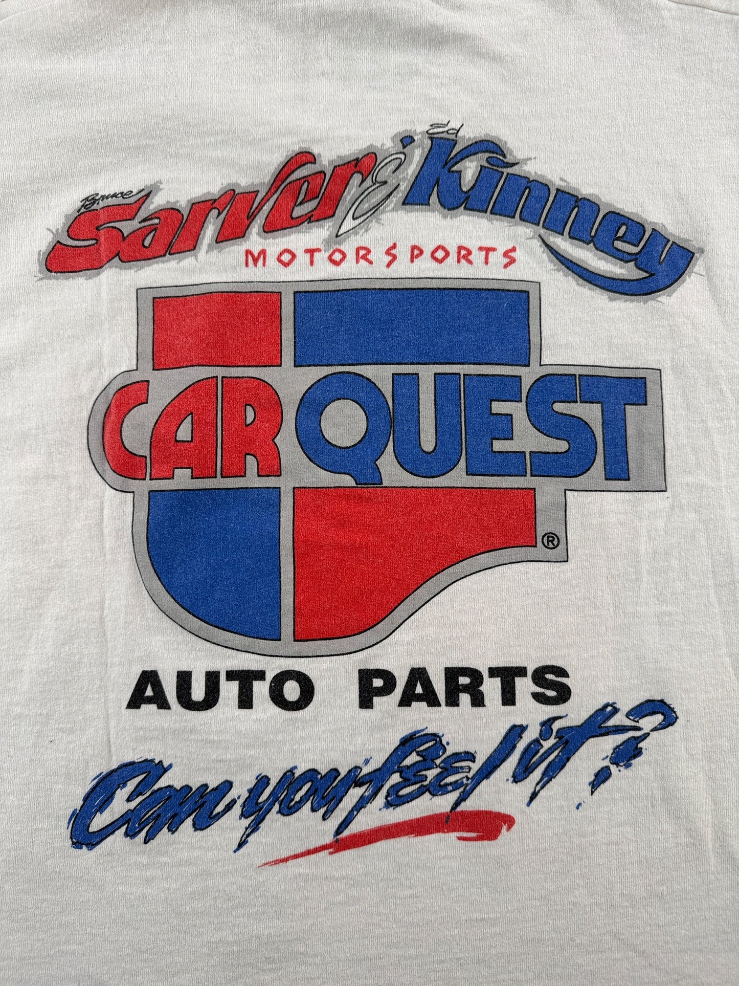 Back Graphic of Vintage Carquest Autoparts Tee SZ M (Fits S)