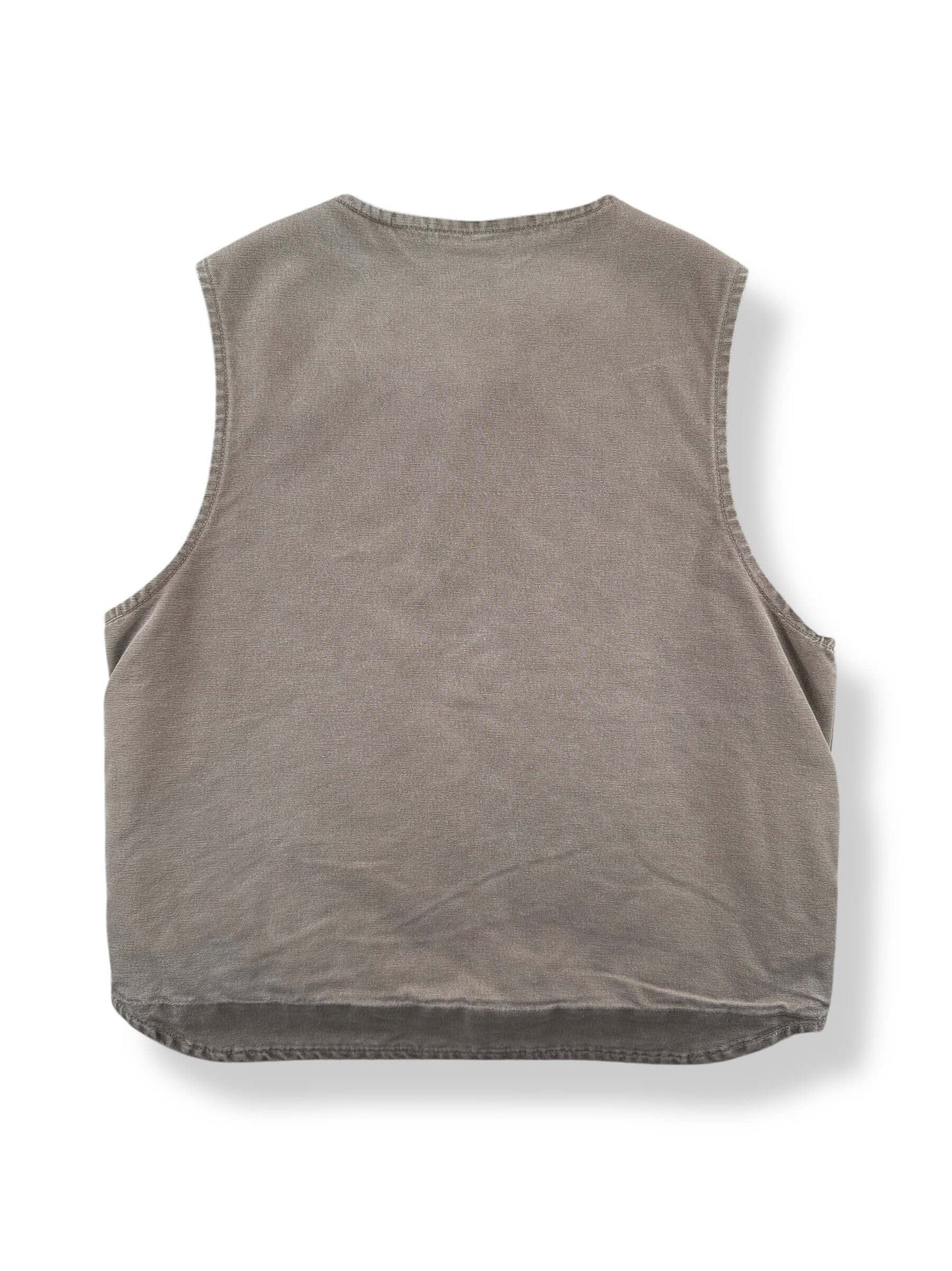 Back of Made in Mexico Carhartt Shearling Vest SZ L