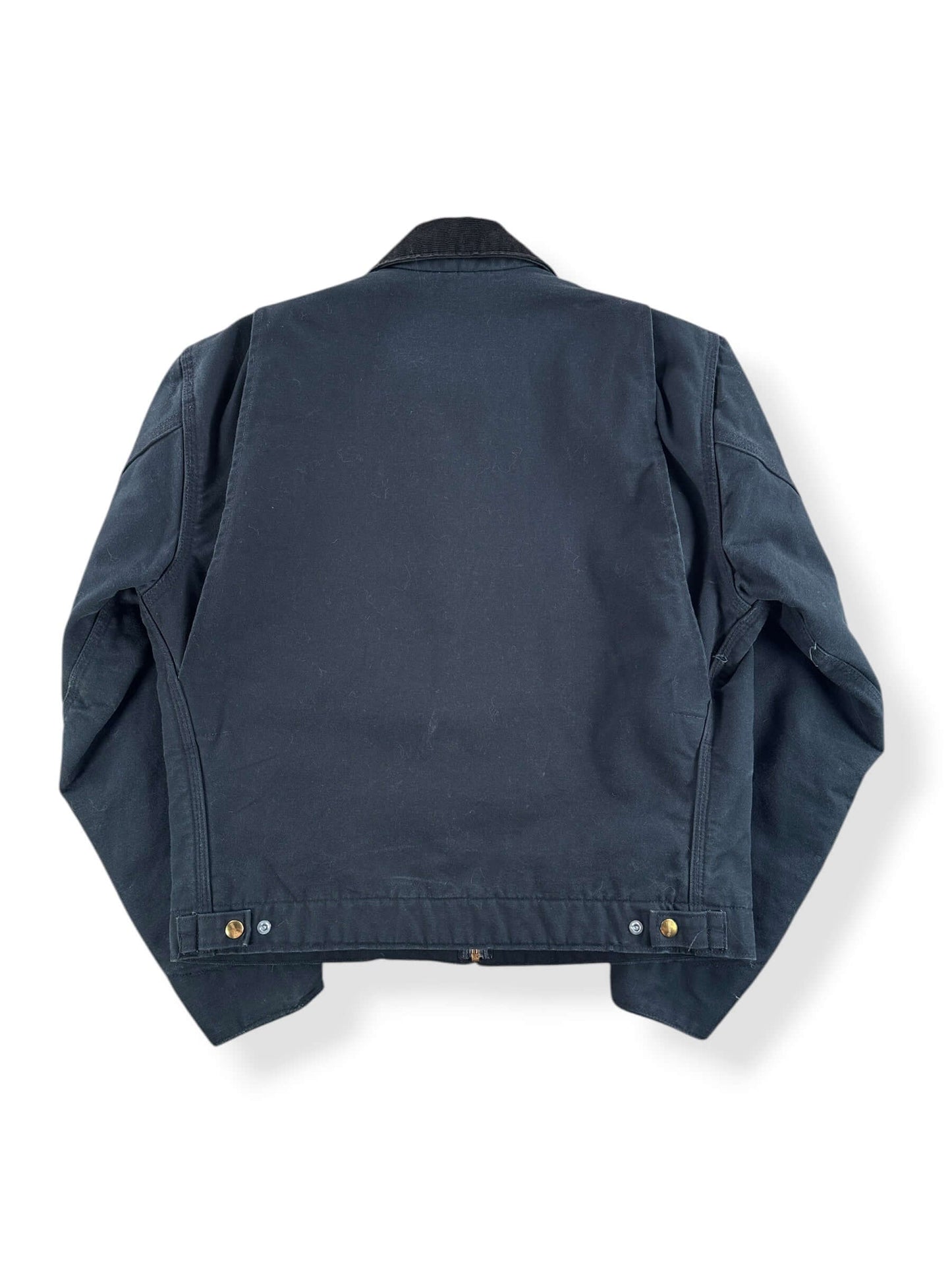 Back of Vintage Black Carhartt Detroit Jacket SZ 40
