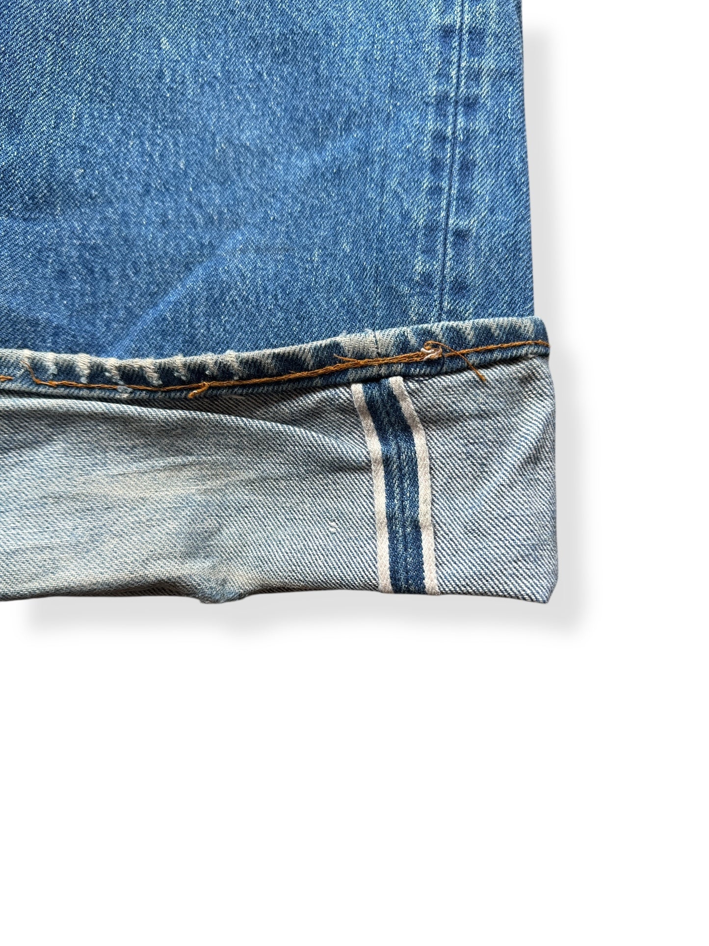 Selvedge on Vintage Double Stitch Levi's Redline Jeans W42