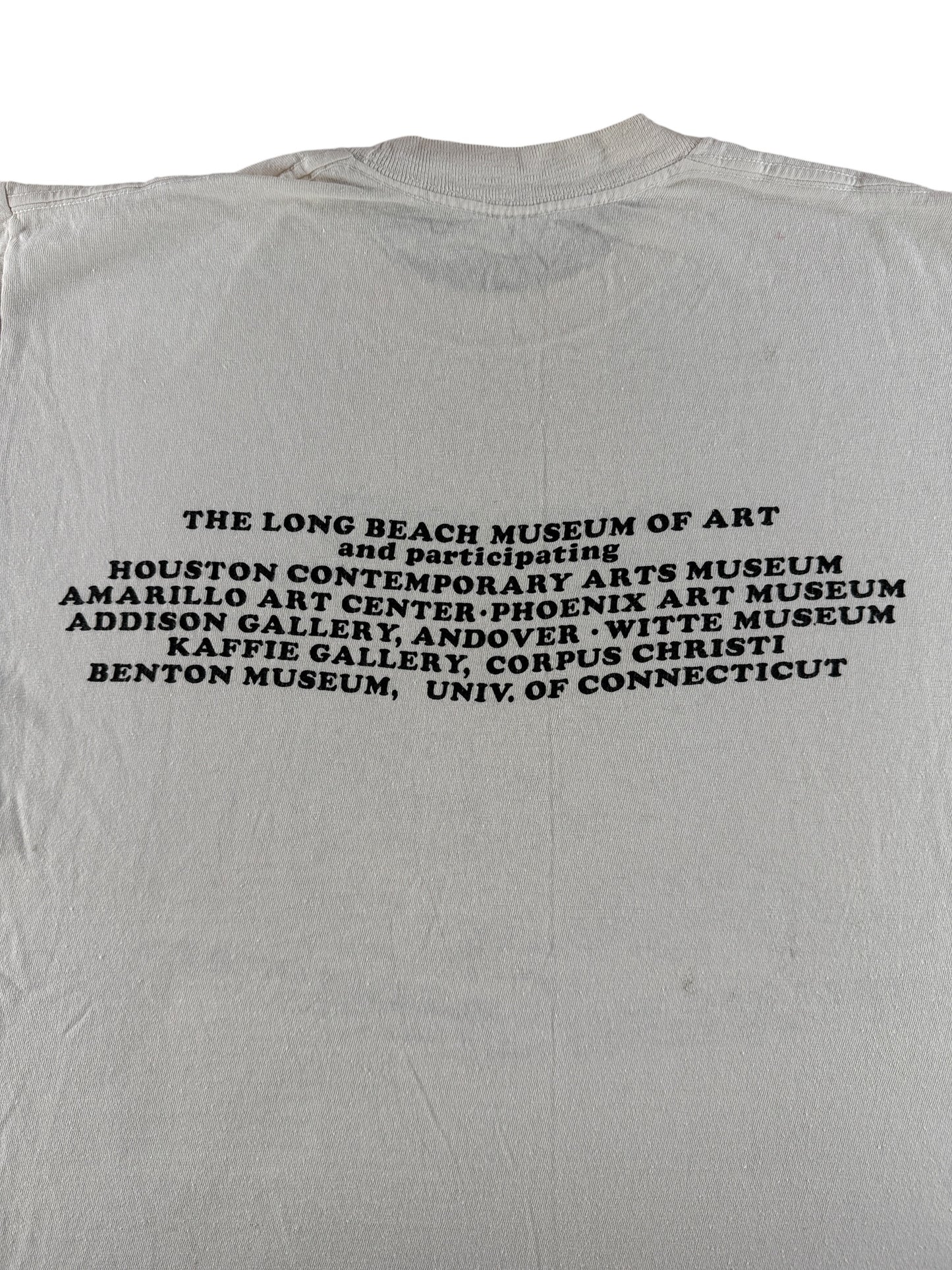 Back Graphic of Vintage Cosimo Lucchese Acme Collection Tee SZ L