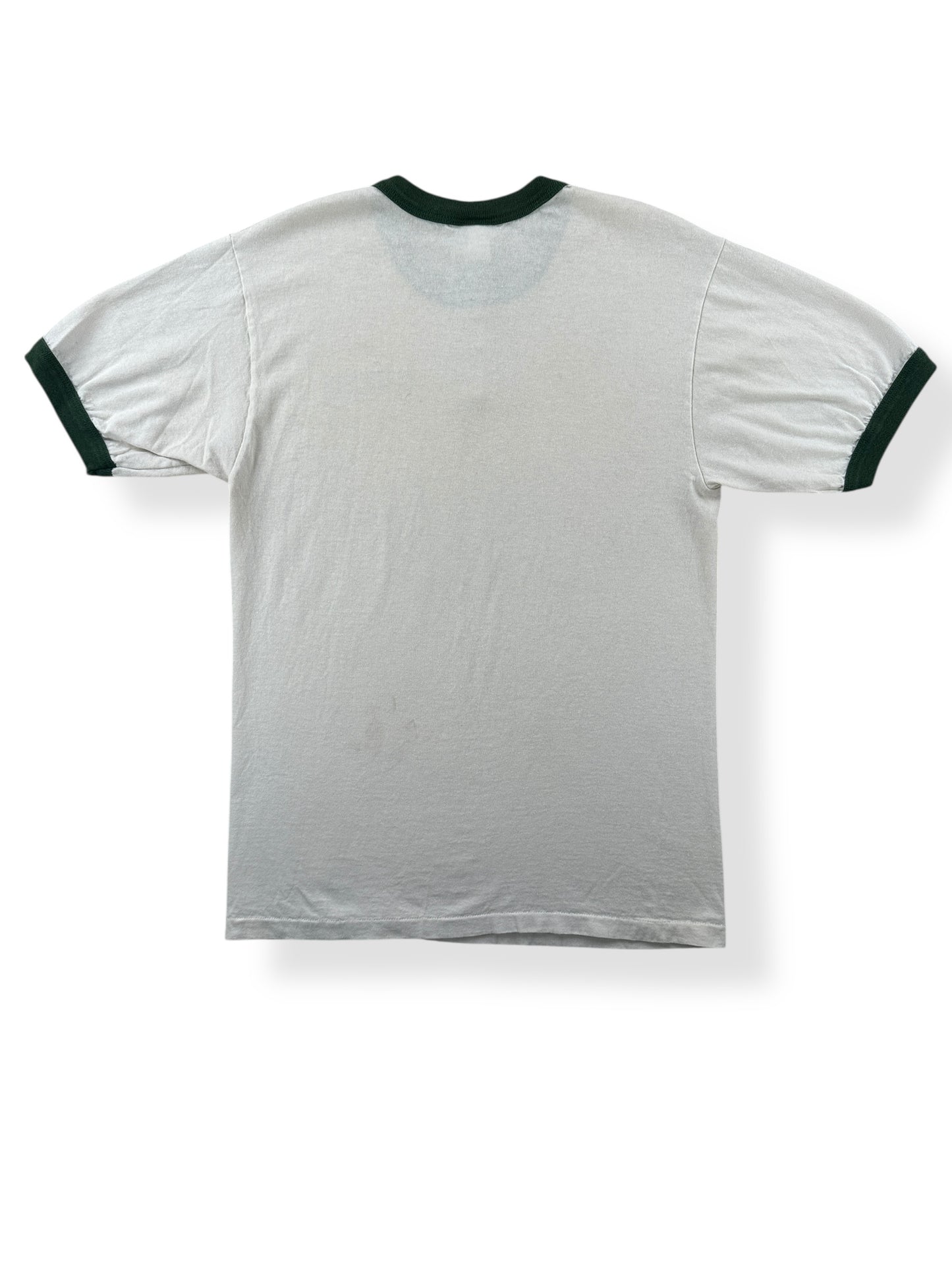 Back of Vintage Dartmouth Ringer Tee SZ S