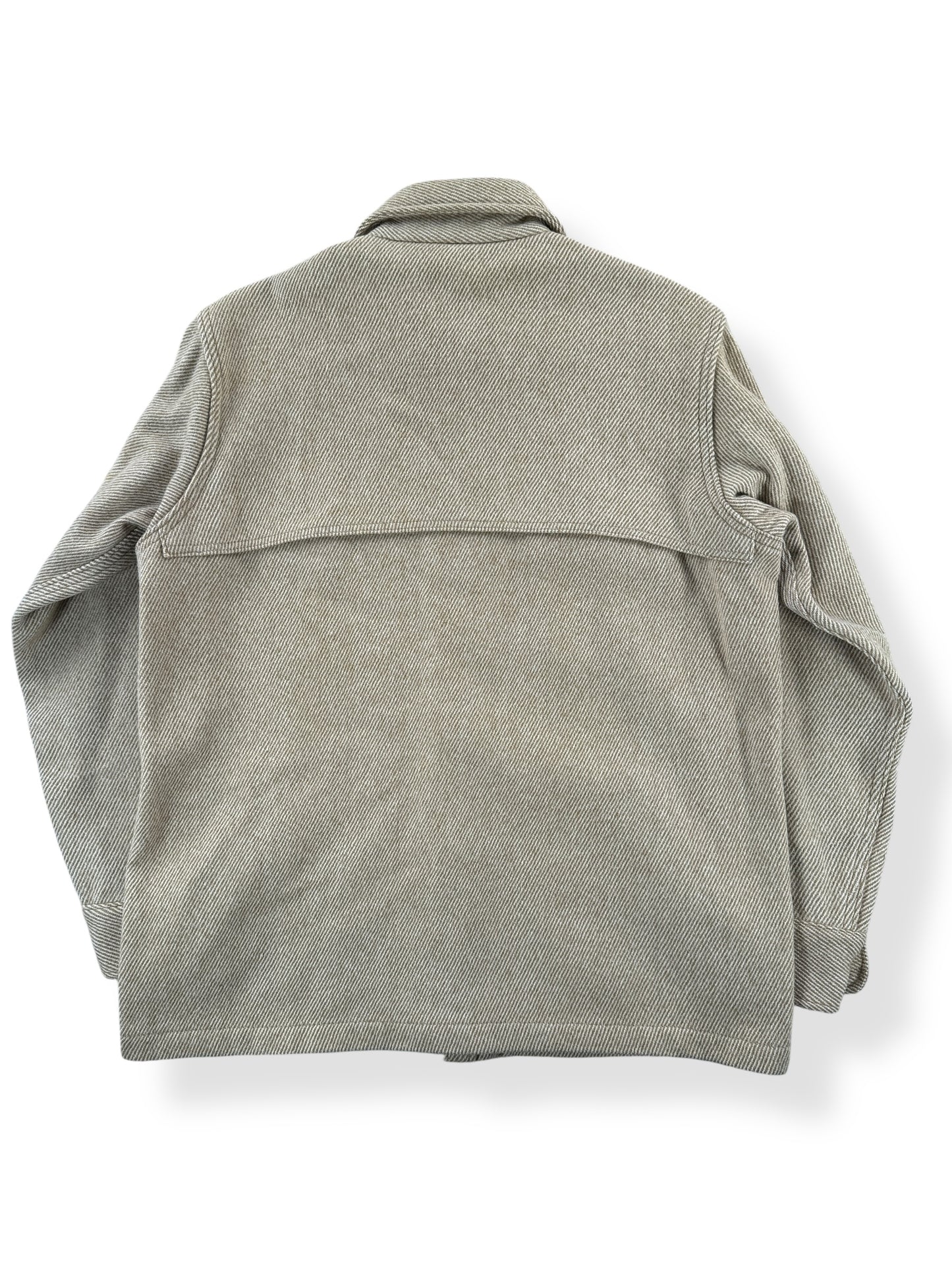 Back of Vintage Woolrich Halibut Cape Coat SZ L