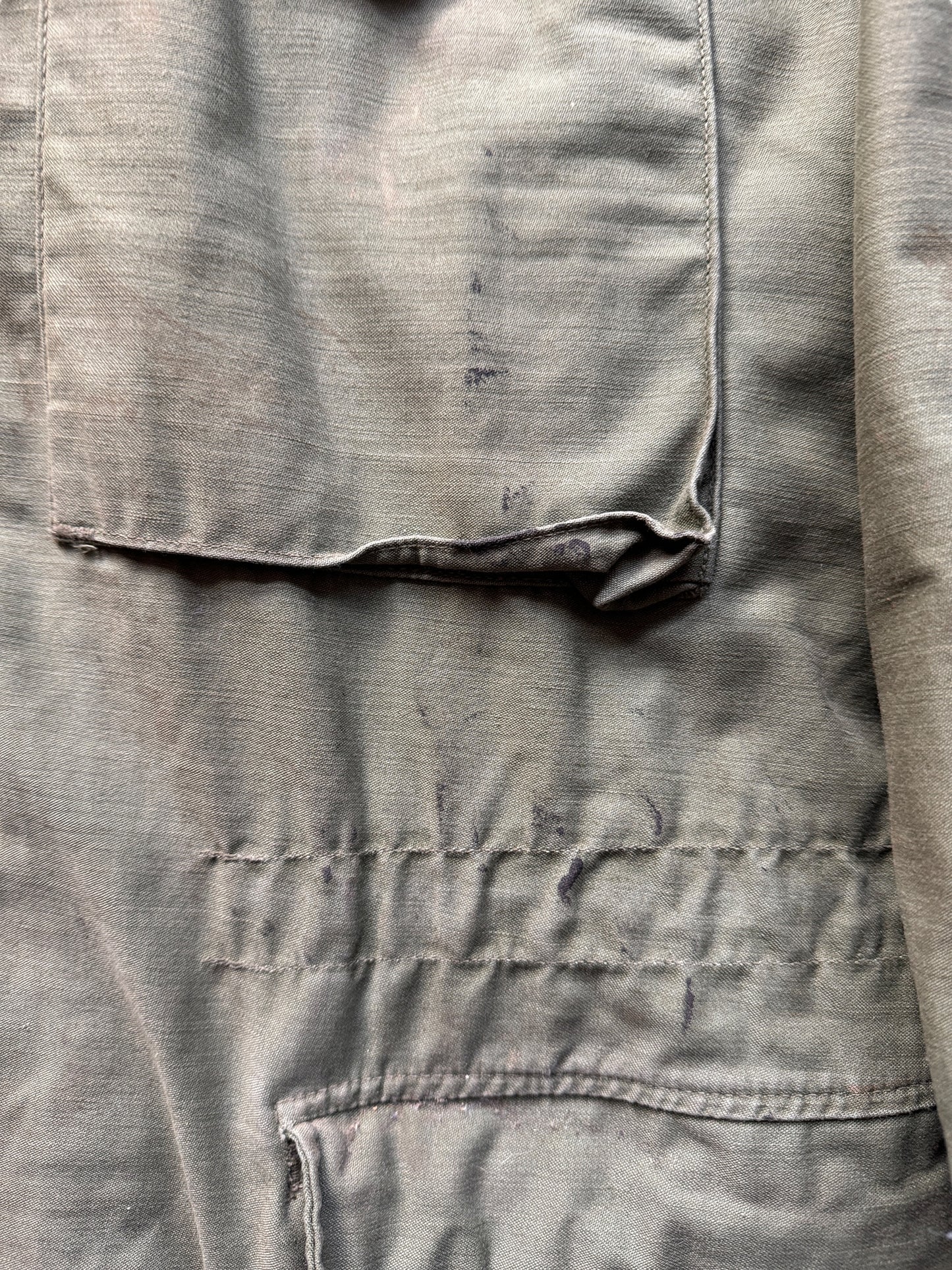 stains on Vintage Stained M-65 Field Jacket SZ L