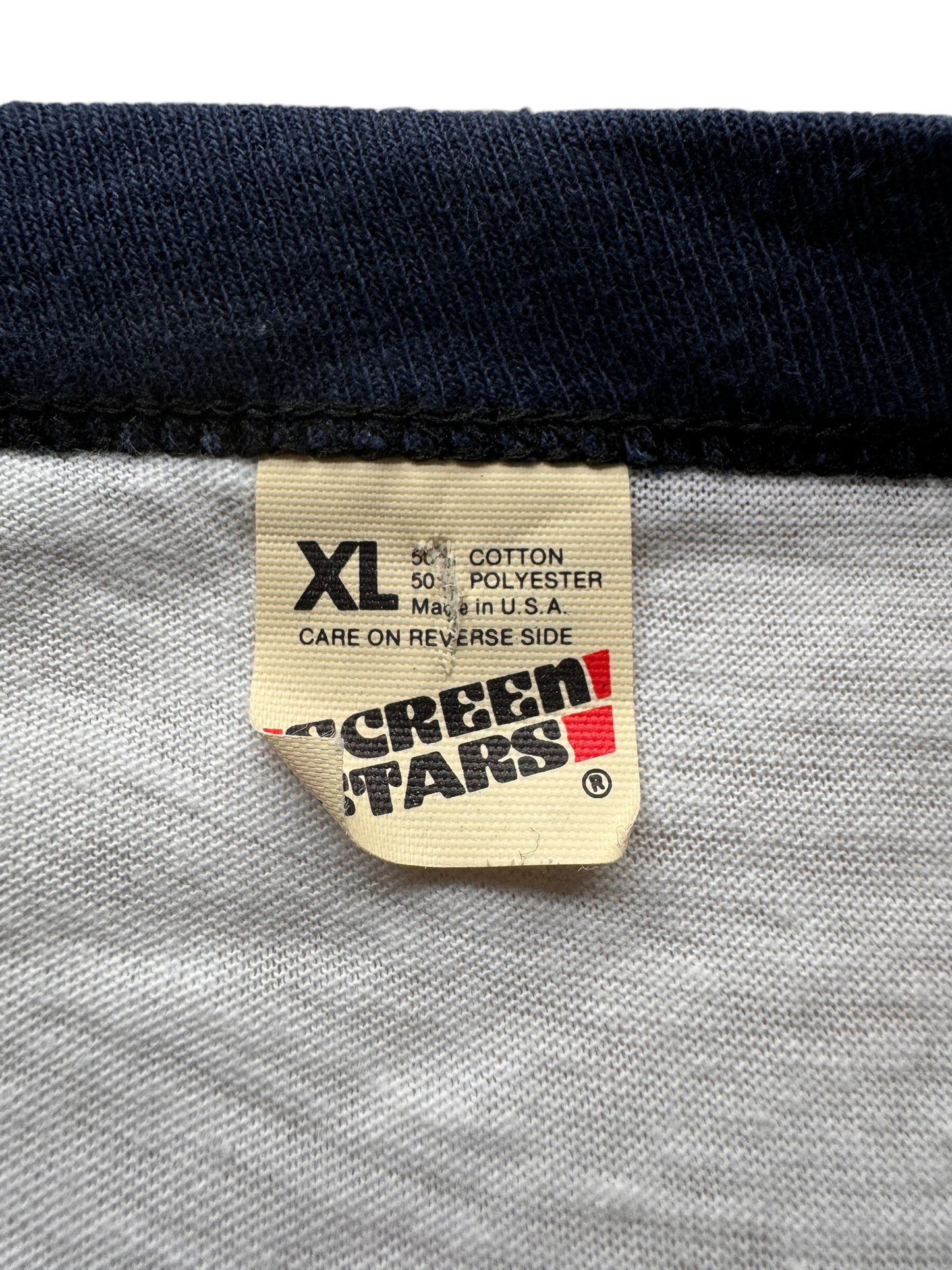 Tag on Vintage Whitecastle Ringer Tee SZ XL