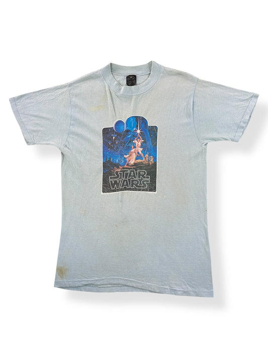 Front of Vintage Distressed Star Wars Tee