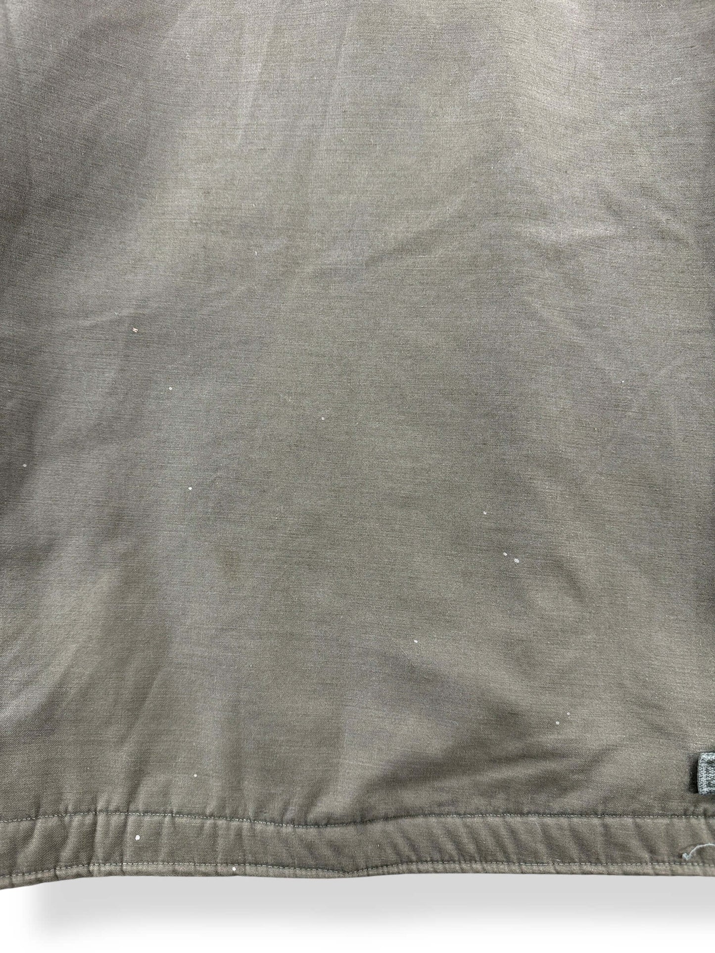 Paint on Vintage A-2 Deck Jacket SZ L AS IS