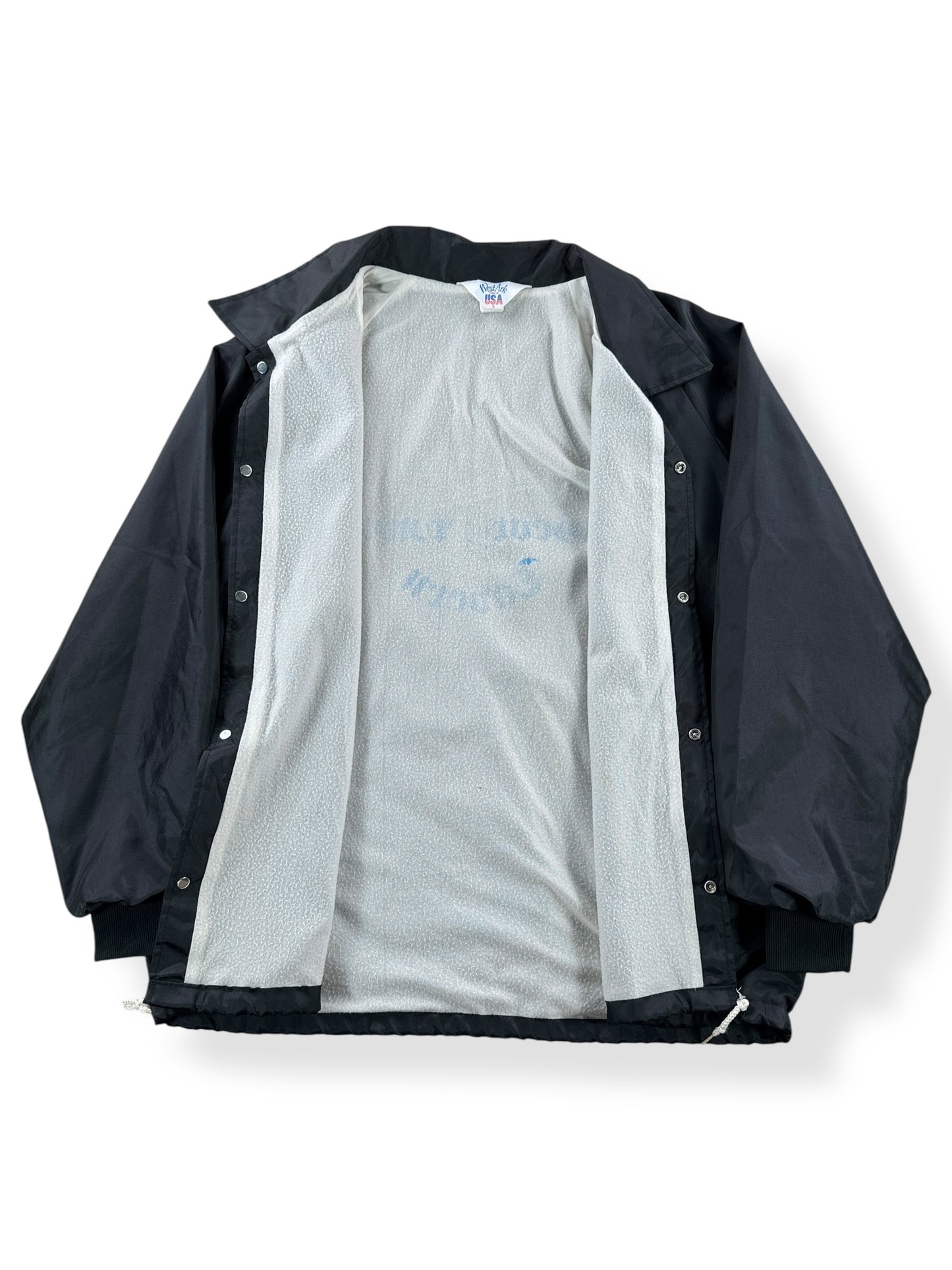 Inside of Vintage Georgetown Tavern Windbreaker SZ L
