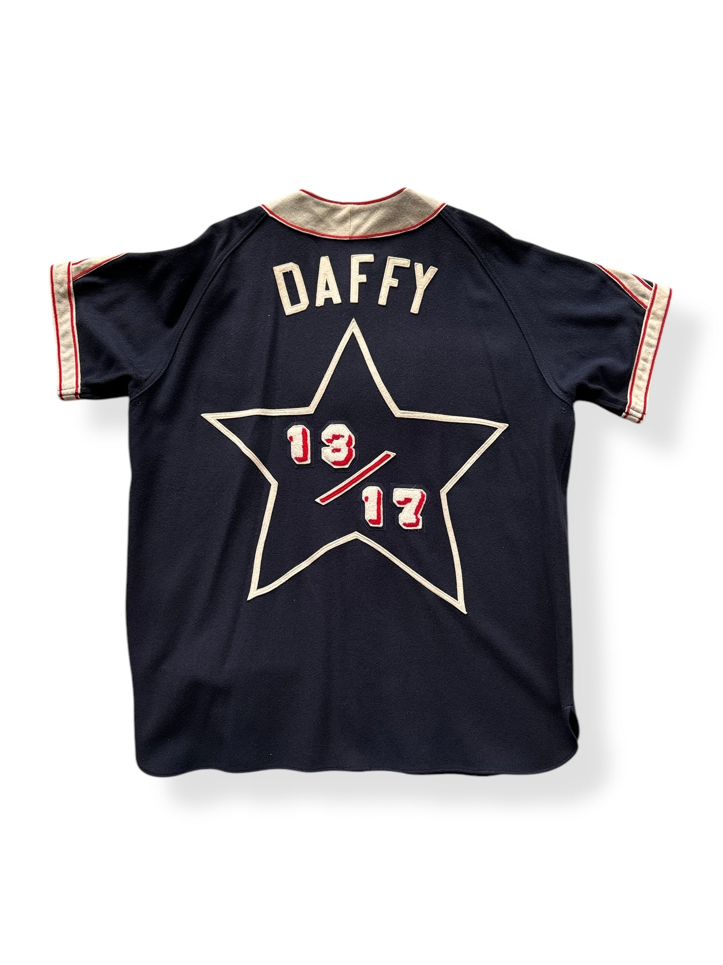 Back of Ebbets Field X Toon Town Wool Jersey SZ XXL