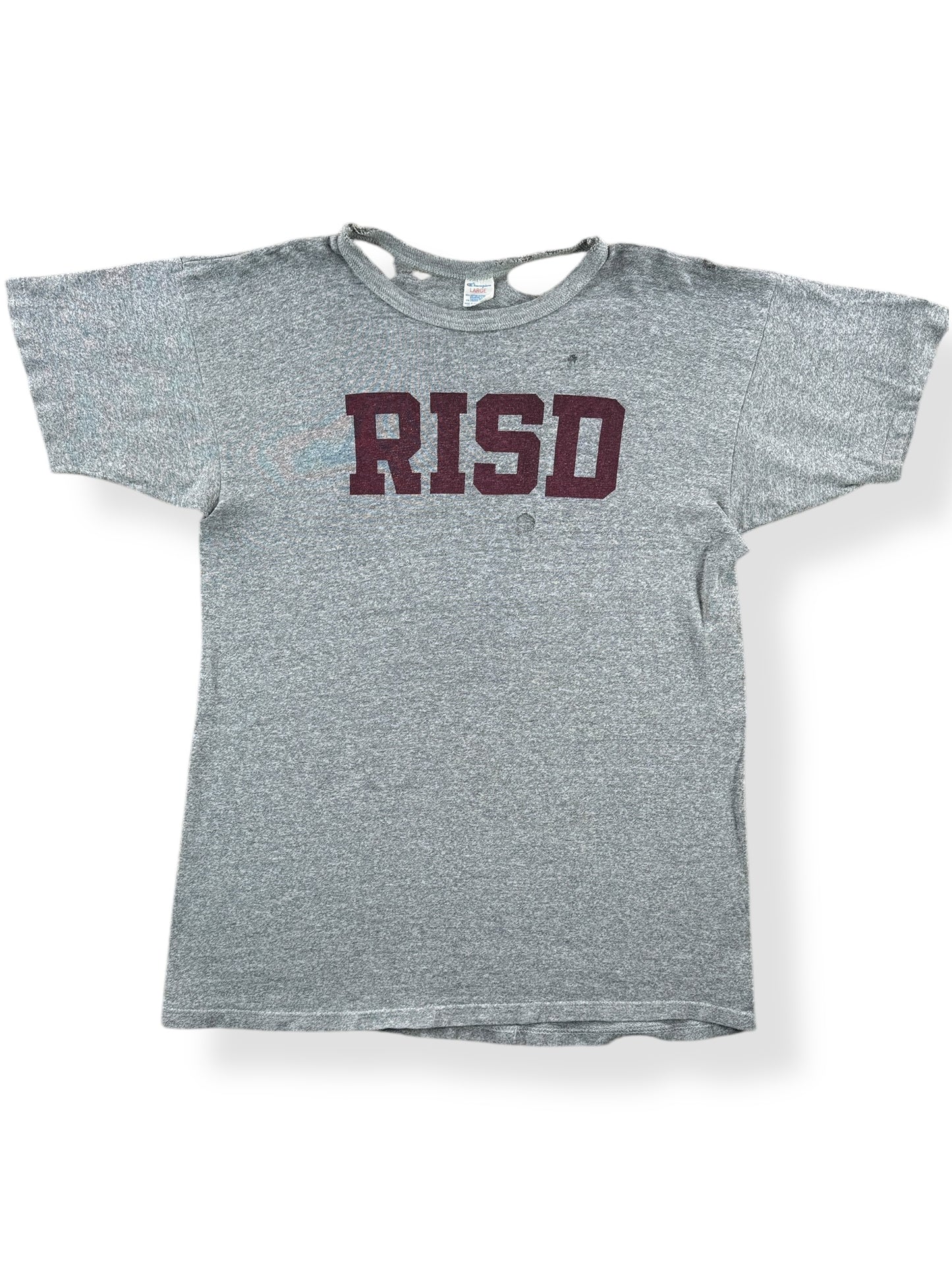 Front of Vintage Champion RISD Ripper Tee SZ M