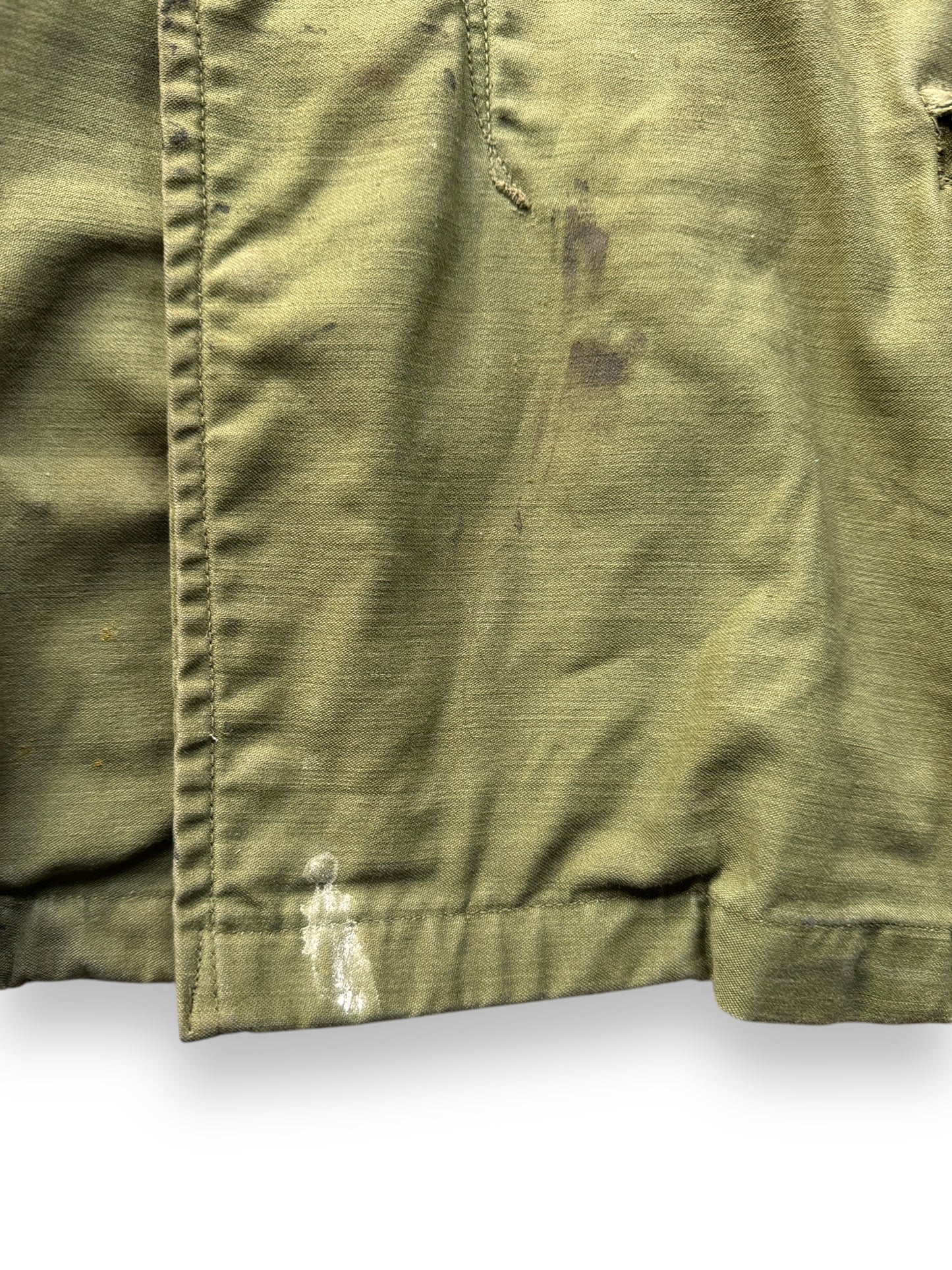 stains on Vintage Stained M-65 Field Jacket SZ L