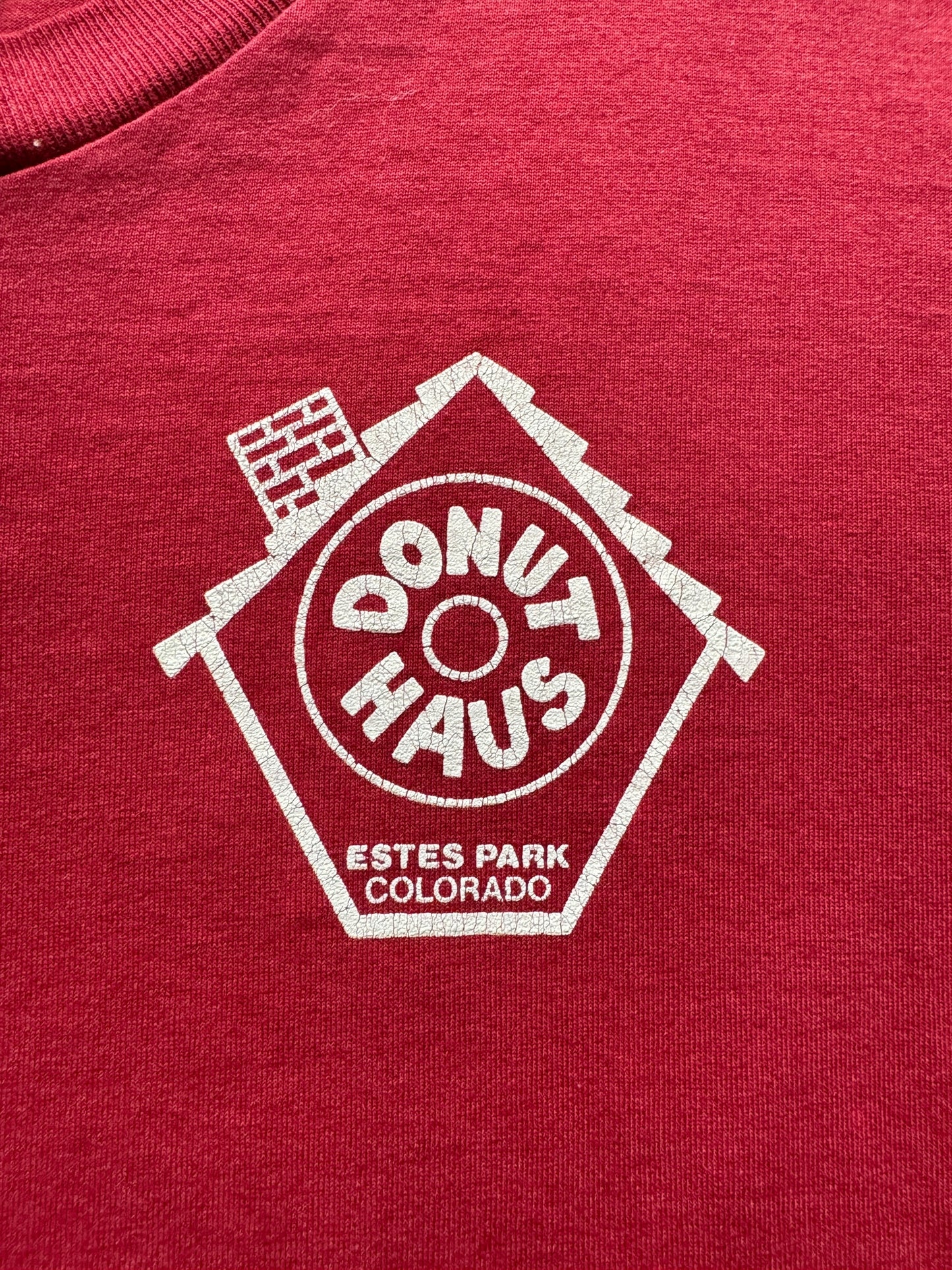 Front Graphic of Vintage Single Stitch Donut Haus Tee SZ L