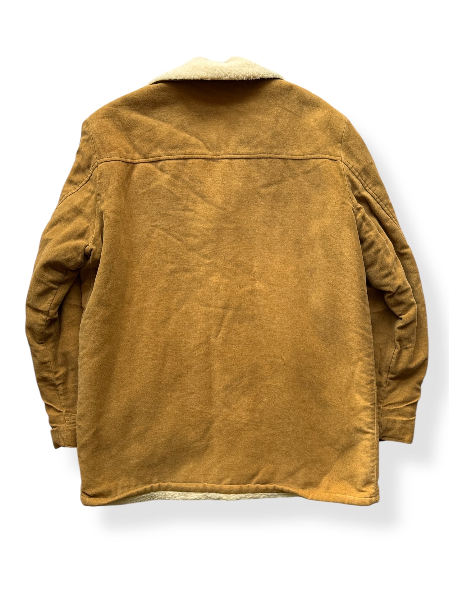 Back of Vintage Marquis by Pacific Trail Shearling Lined Jacket SZ 44