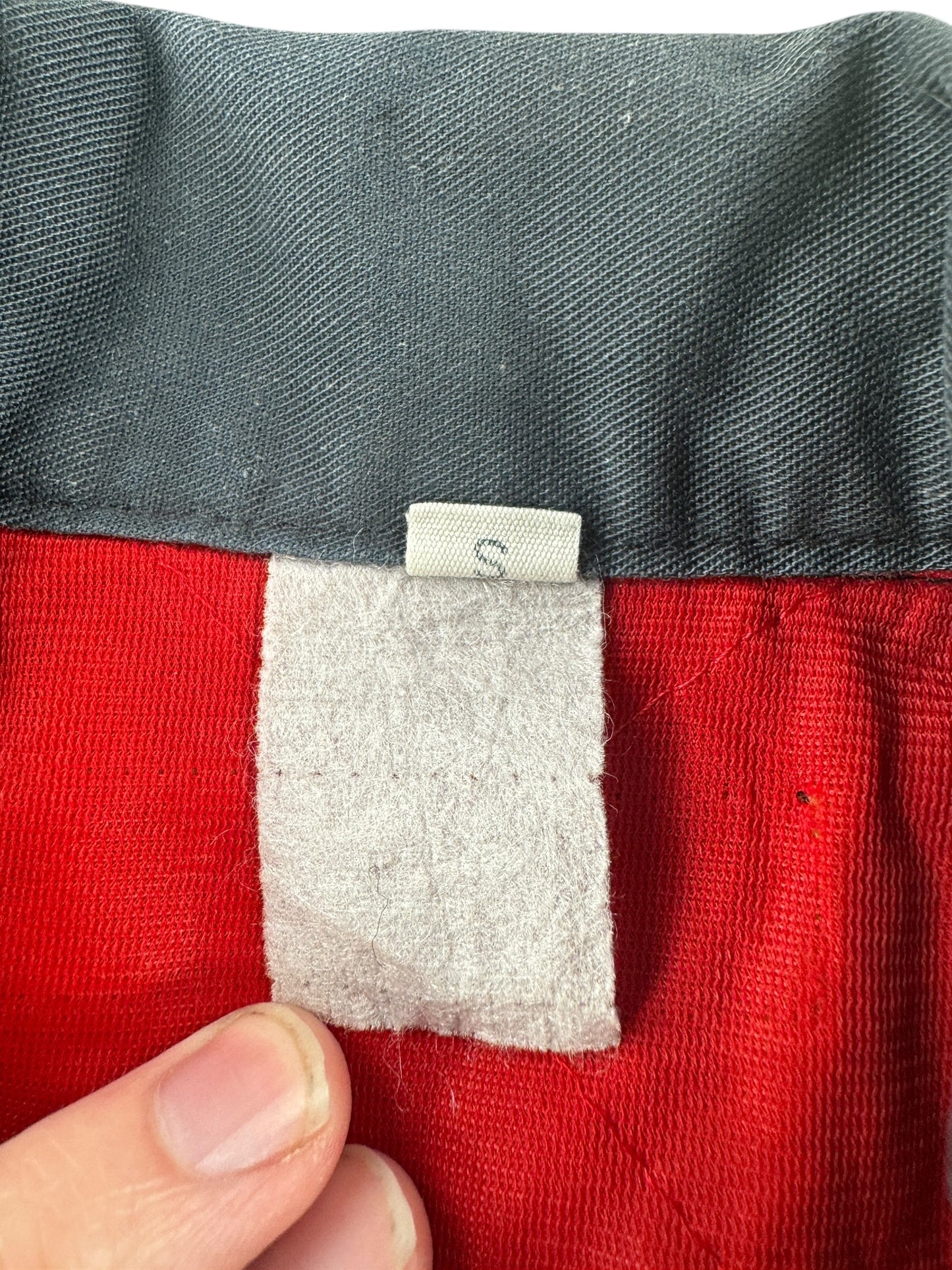 Tag on Vintage Red Kap Quilted Shop Jacket SZ S