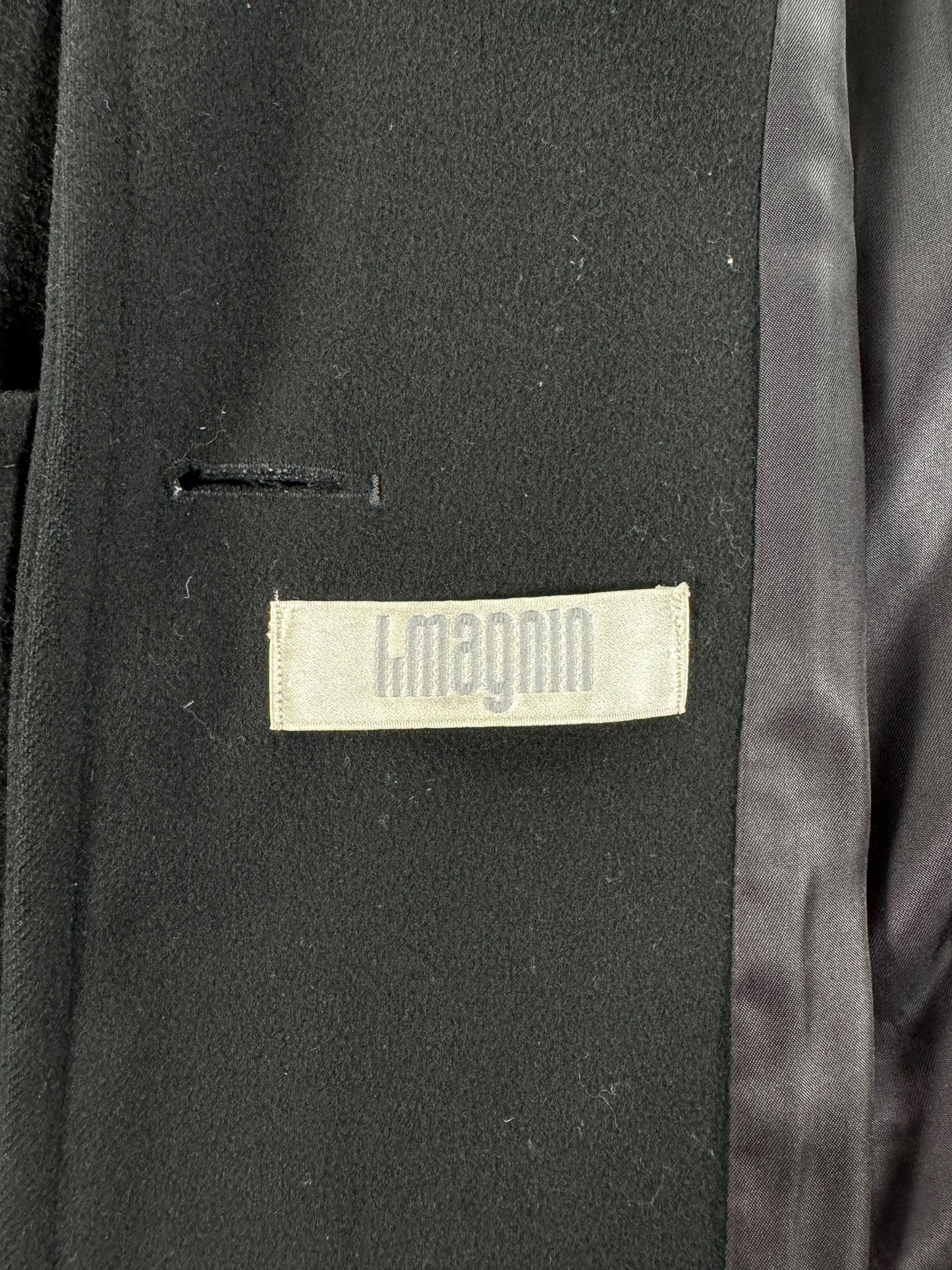 Label on Vintage I. Magnin Pea Coat