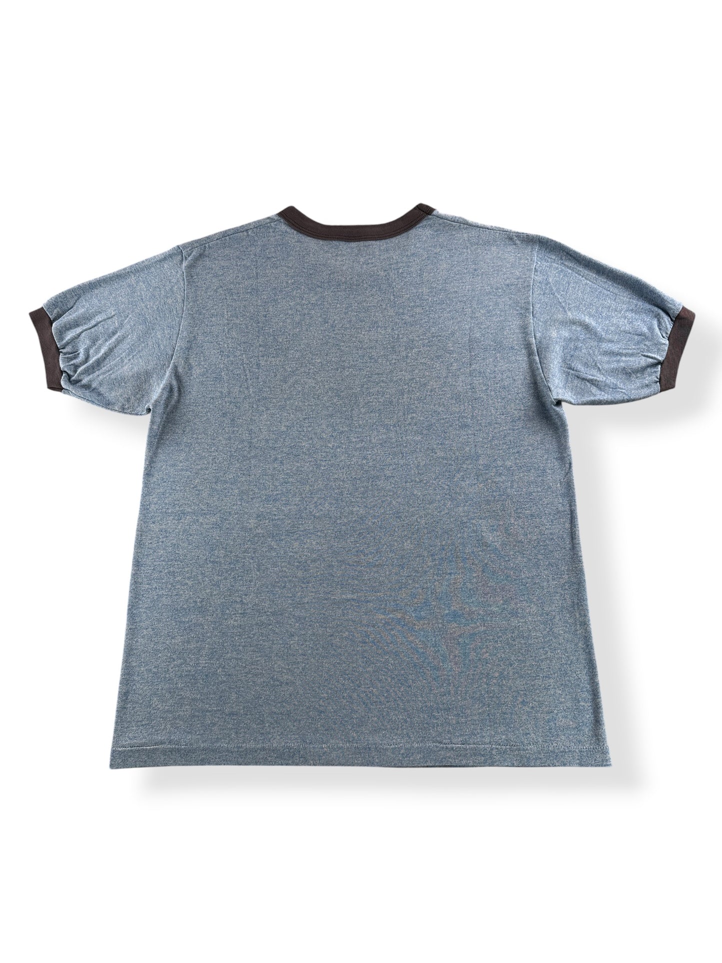 Back of Vintage Temptress Los Angeles Ringer Tee SZ XL (Fits M)