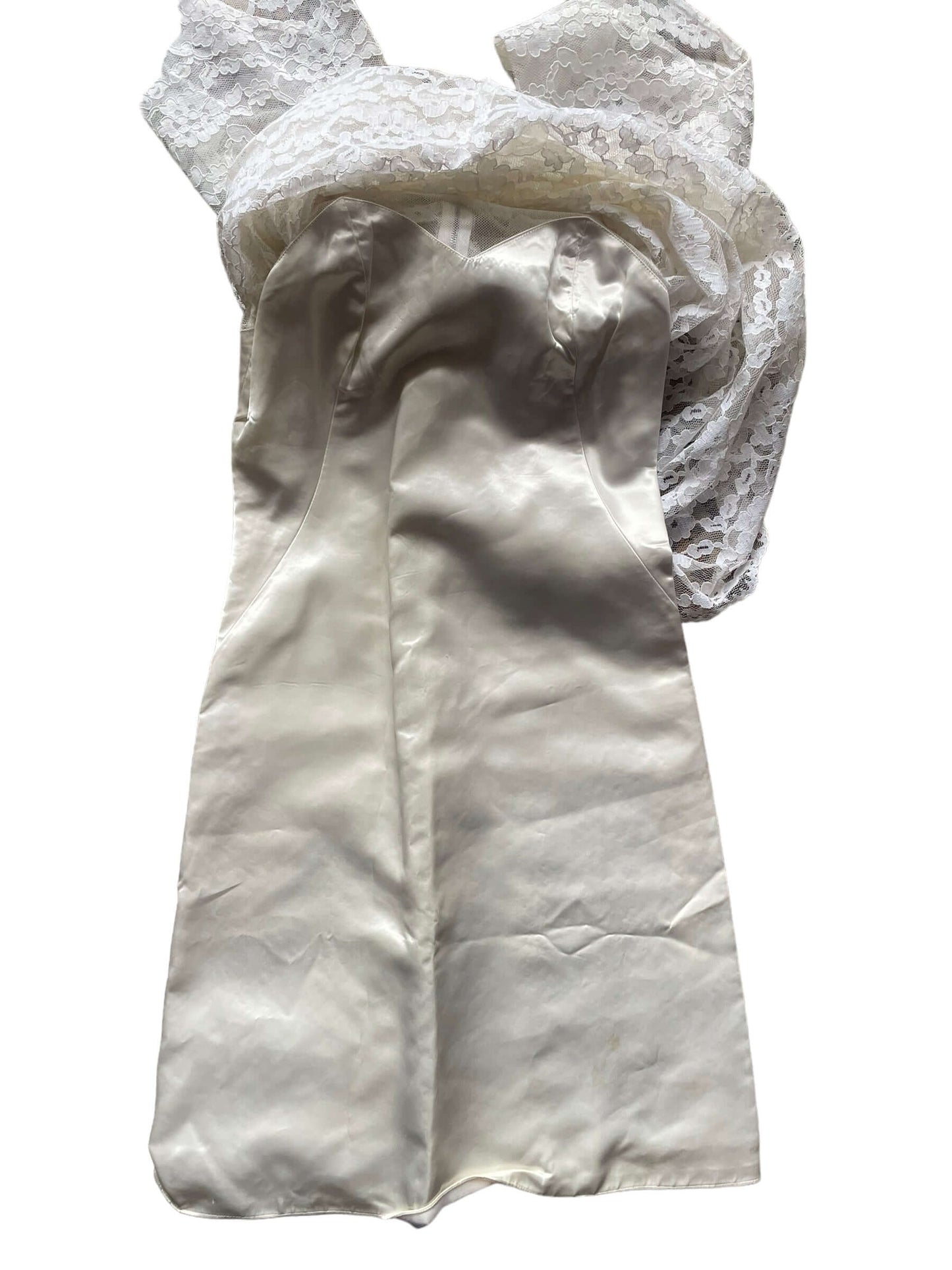 Inner liner view of Vintage 1960s Lace Mini Dress | Barn Owl Vintage Dresses | Seattle Vintage Ladies Clothing