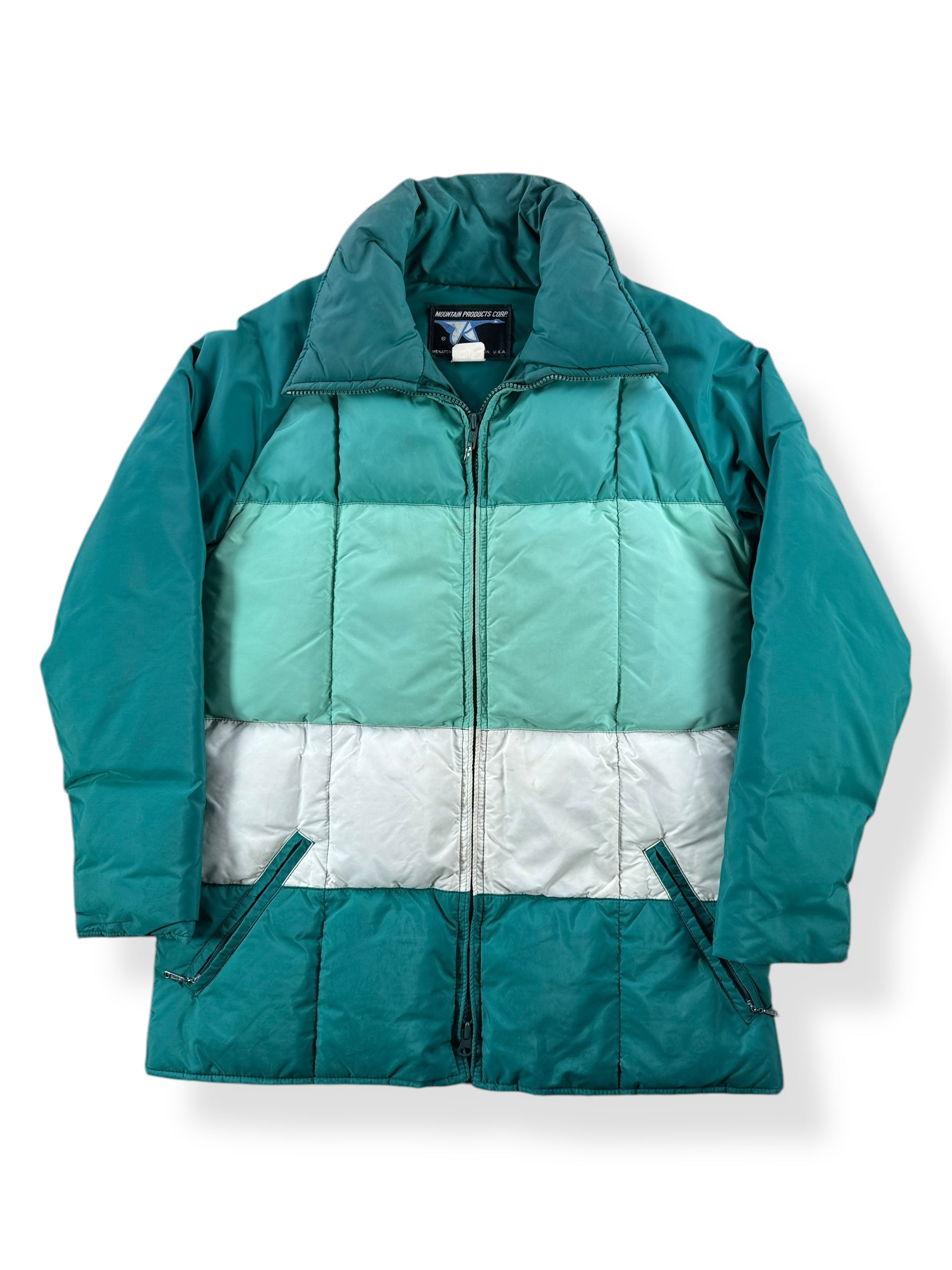 Vintage Mountain Products Corp Gradient Down Jacket SZ M – The 