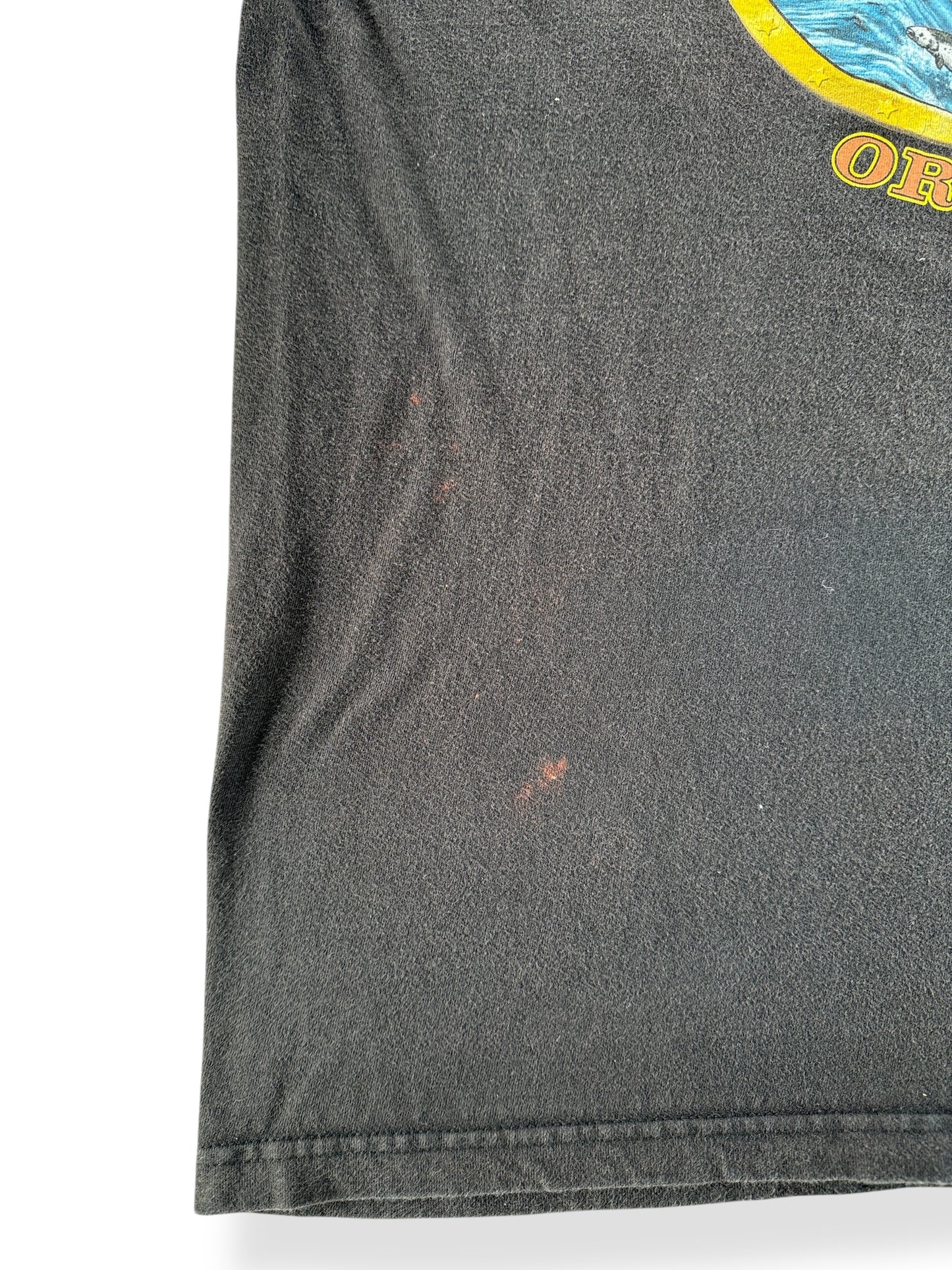 Bleach Stains on Vintage Salem OR Harley Davidson Tee SZ XXL