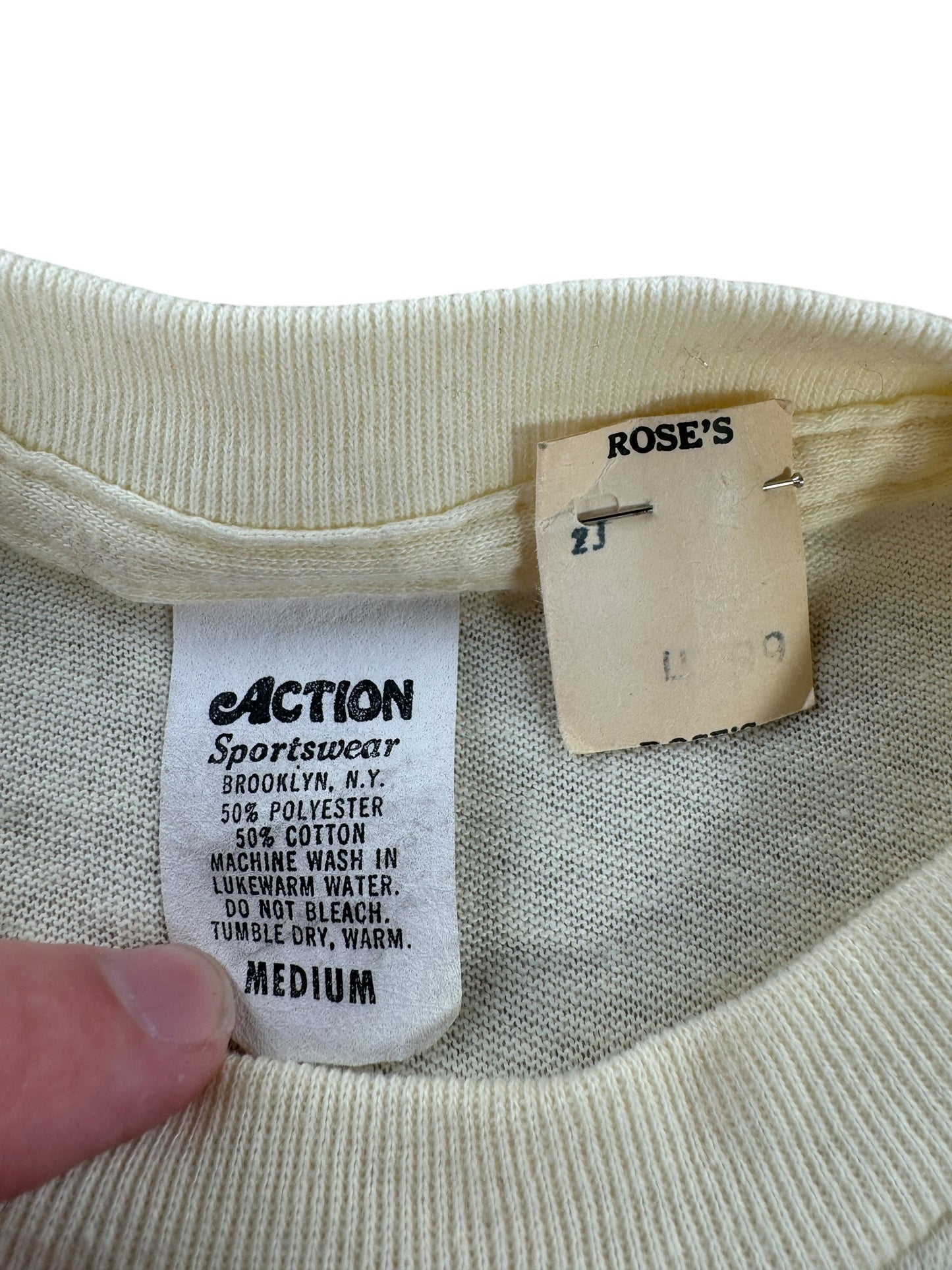 Tags on Vintage NOS Virginia Beach Tee SZ S
