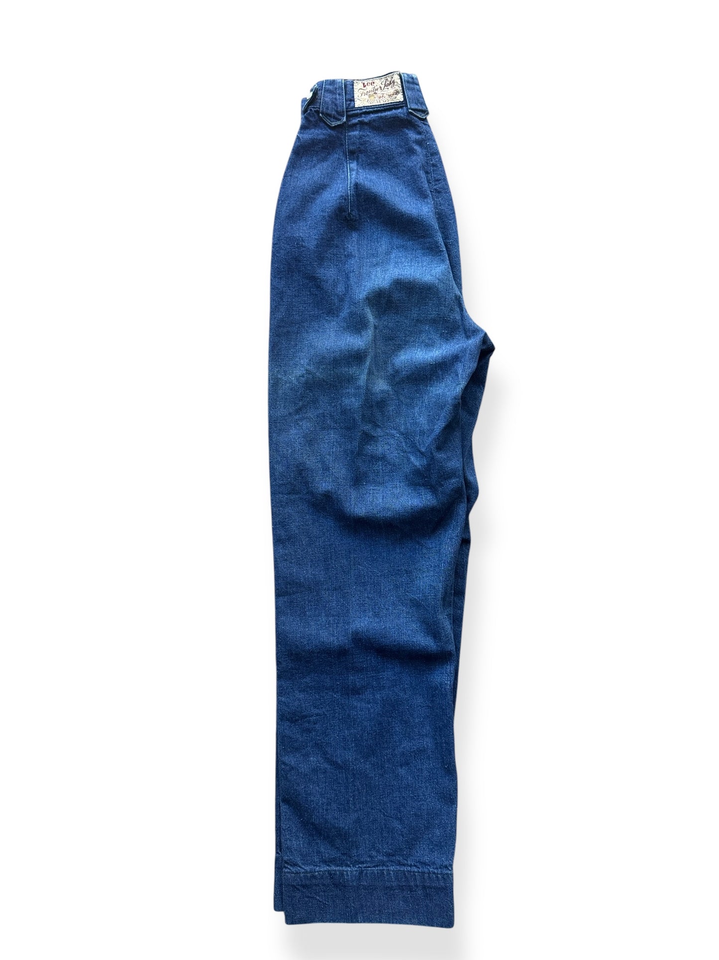 Unfolded Vintage Denim Lee Frontier Lady Side Zips W24