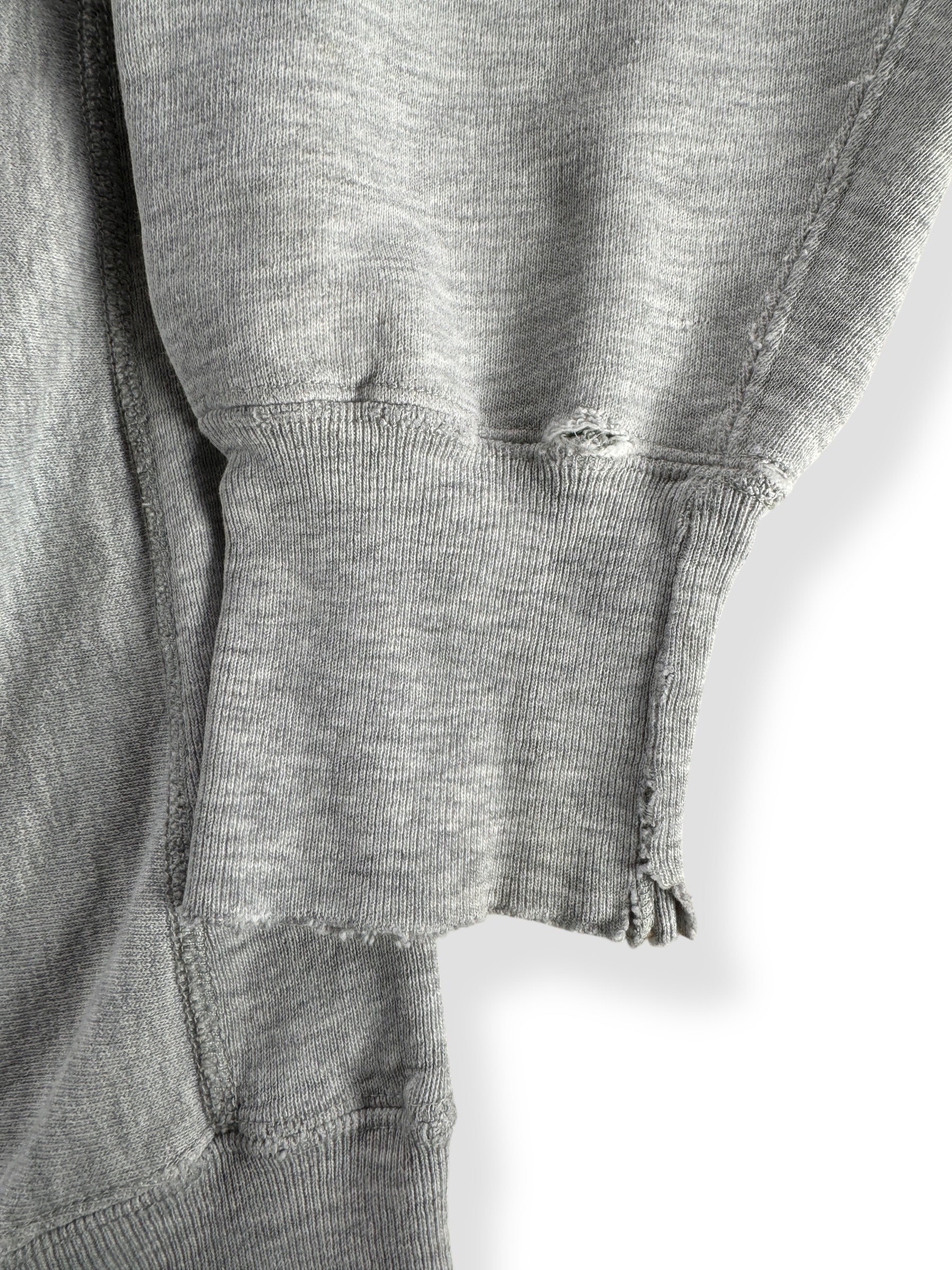 Cuff on Vintage Johnson State Reverse Weave SZ L