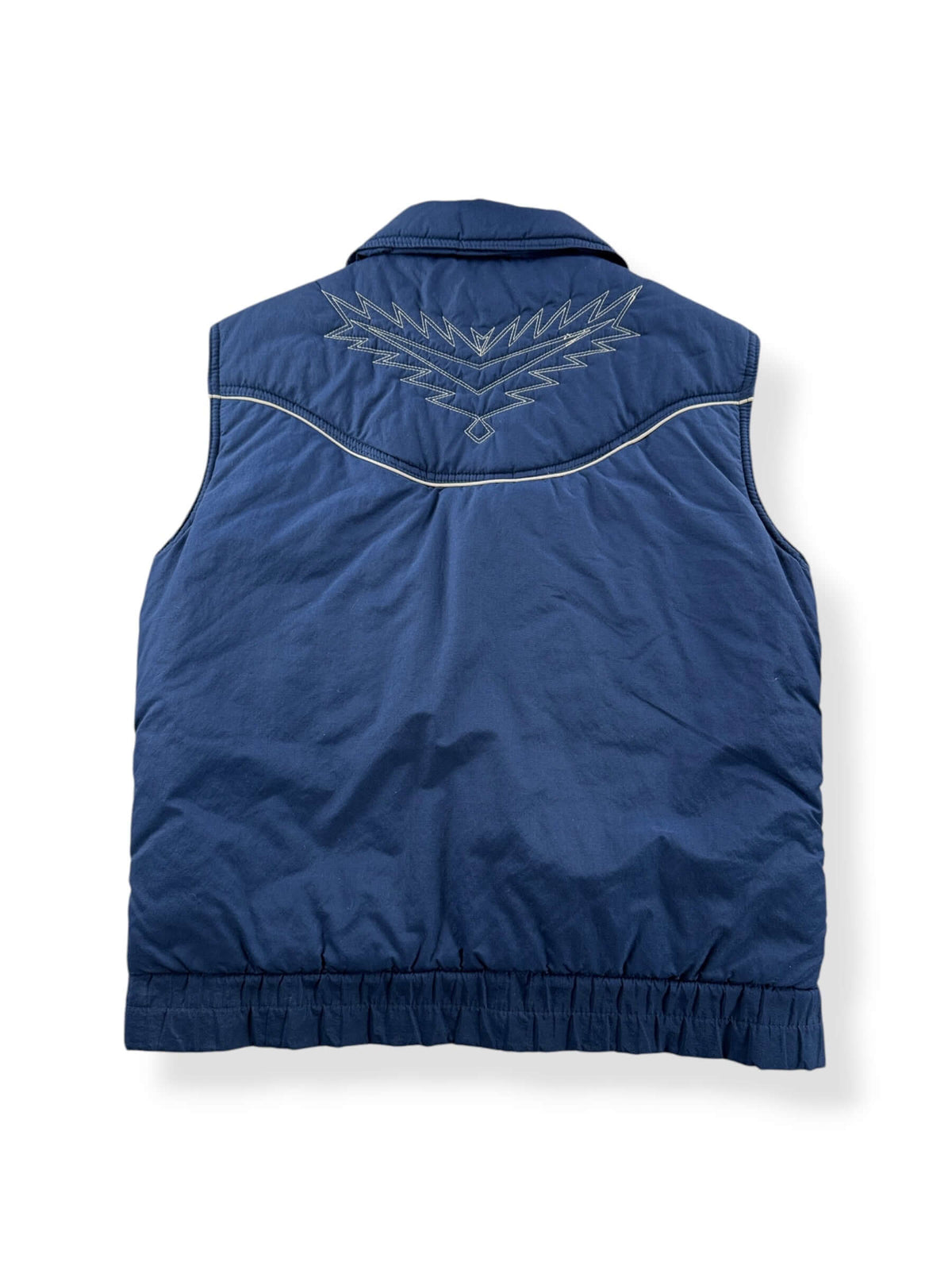 Back of Vintage St. Moritz Winter Vest SZ L (Fits M)