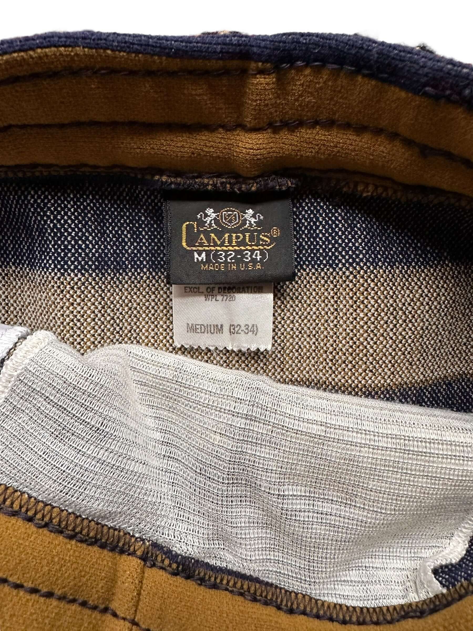 Size Tag on New Old Stock Bathing Suit By Campus SZ M | Barn Owl Vintage Seattle | Vintage Beachwear Seattle