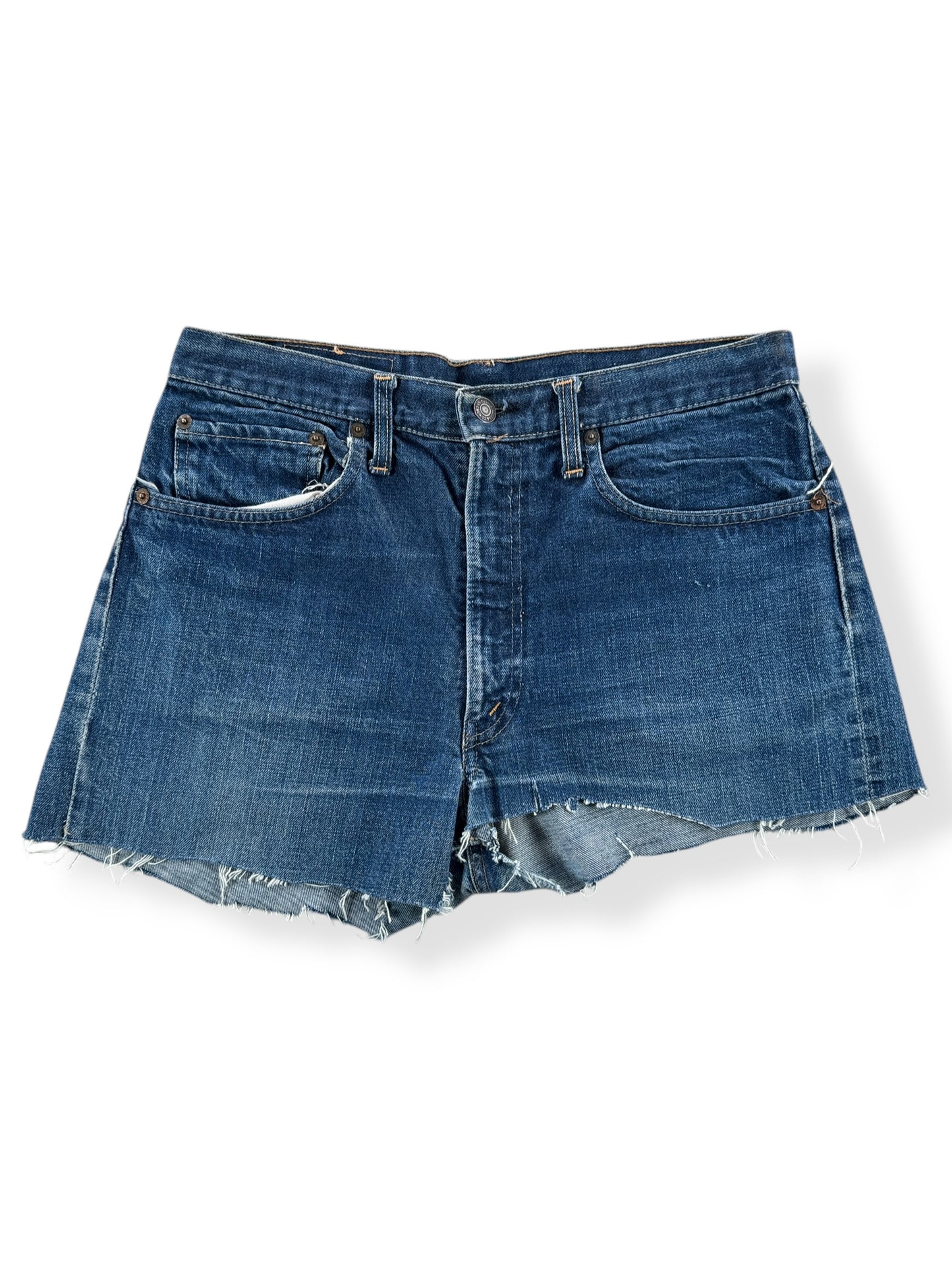 Front of Vintage Levi's 5050217XX Cutoff Shorts W31