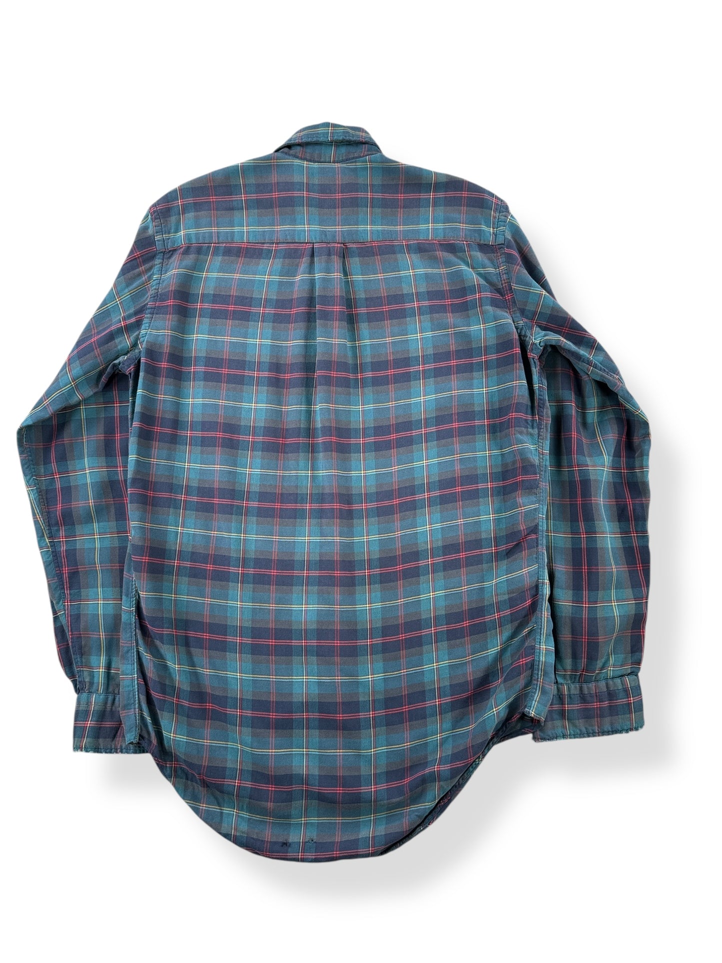 Back of Vintage LL Bean Rangeley Flannel SZ M Long