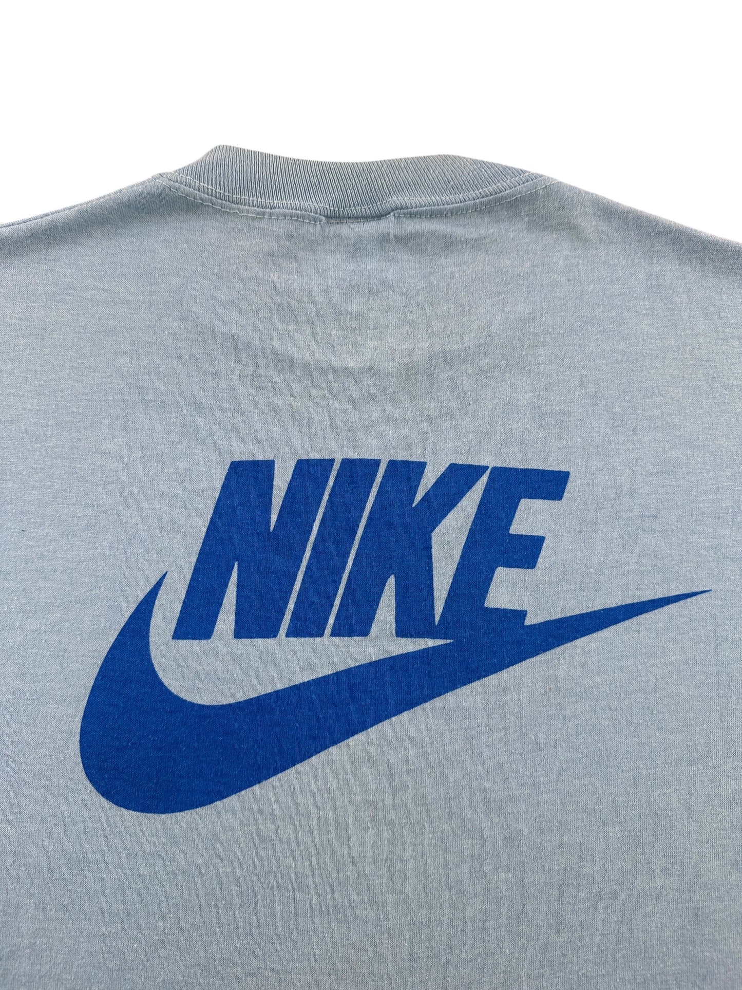 Back Graphic of Vintage Nike Race Official Capital City Tee SZ S