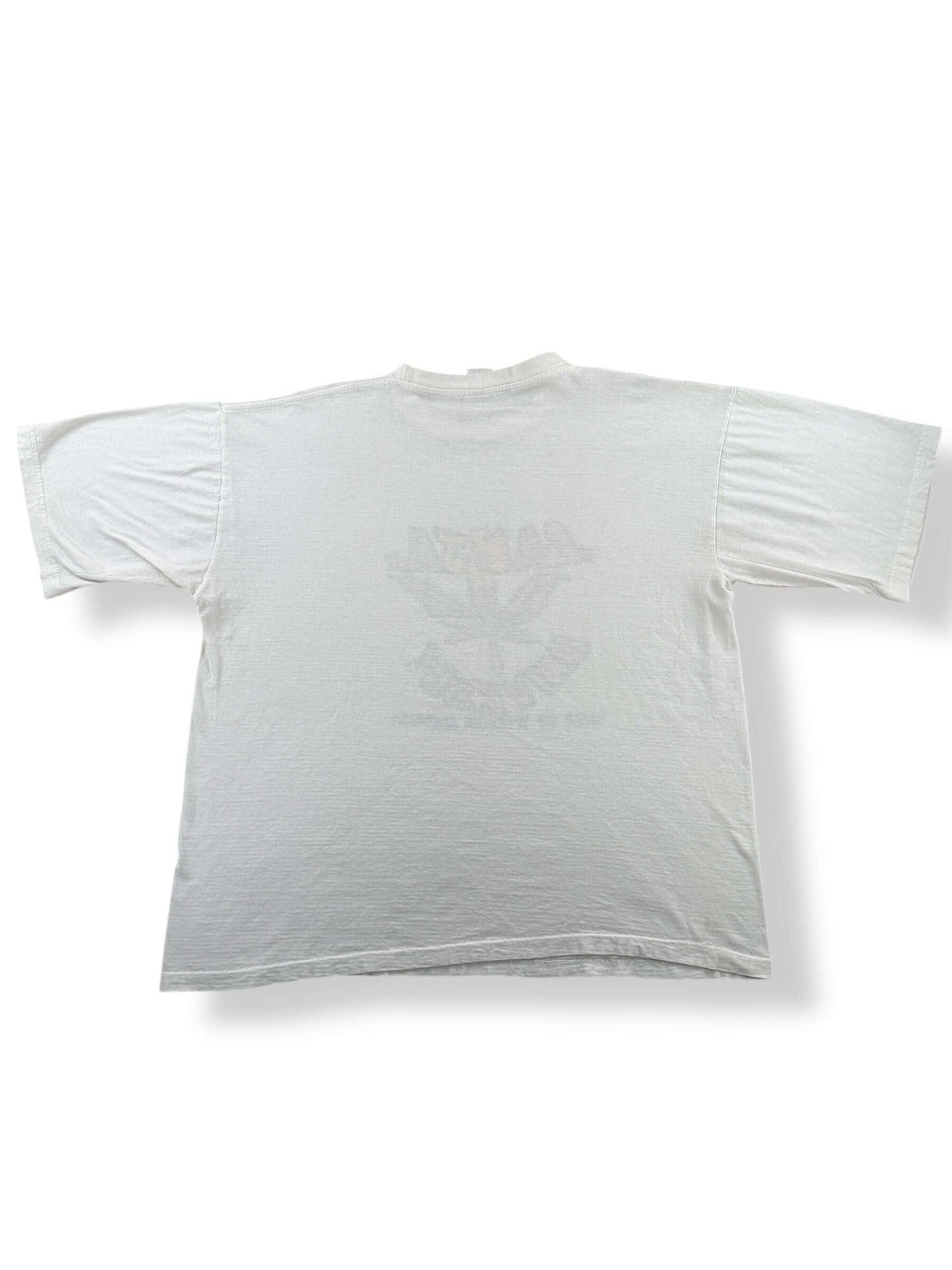 Back of Vintage Ganja University Tee SZ XL