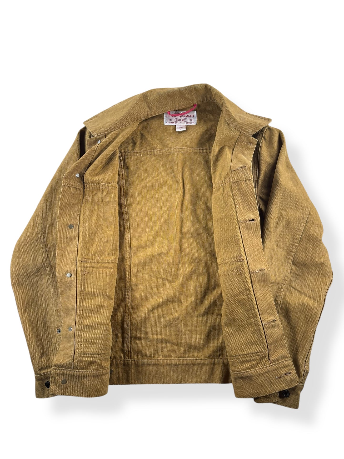 Inside of Modern Filson Short Lined Cruiser Jacket SZ S