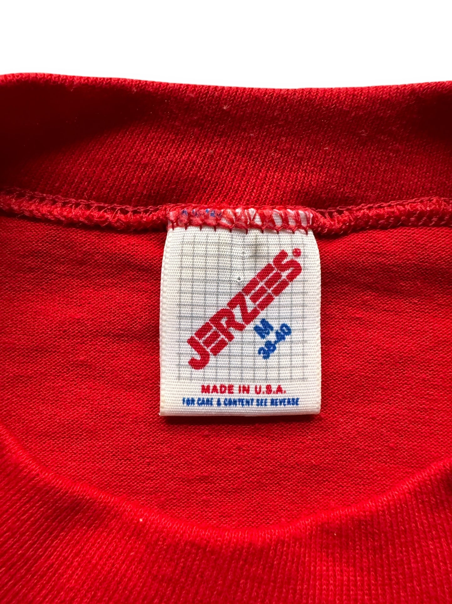 tag on Vintage 1989 Seattle Post Intelligencer Deep Freeze Survivor Tee SZ M