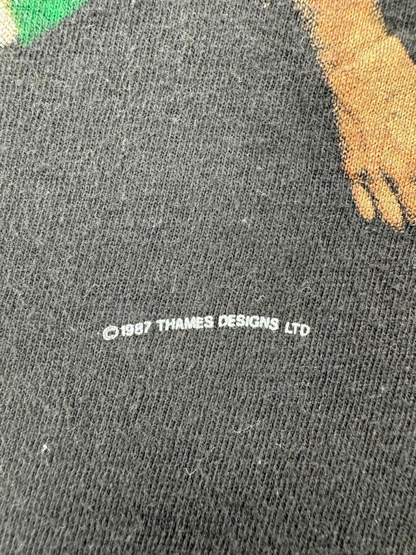 Trademark on Vintage '87 Deep Purple Tee SZ XS