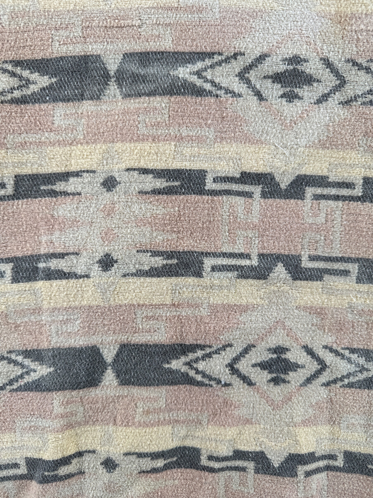Pattern on back of Vintage Kids Beacon Style Robe