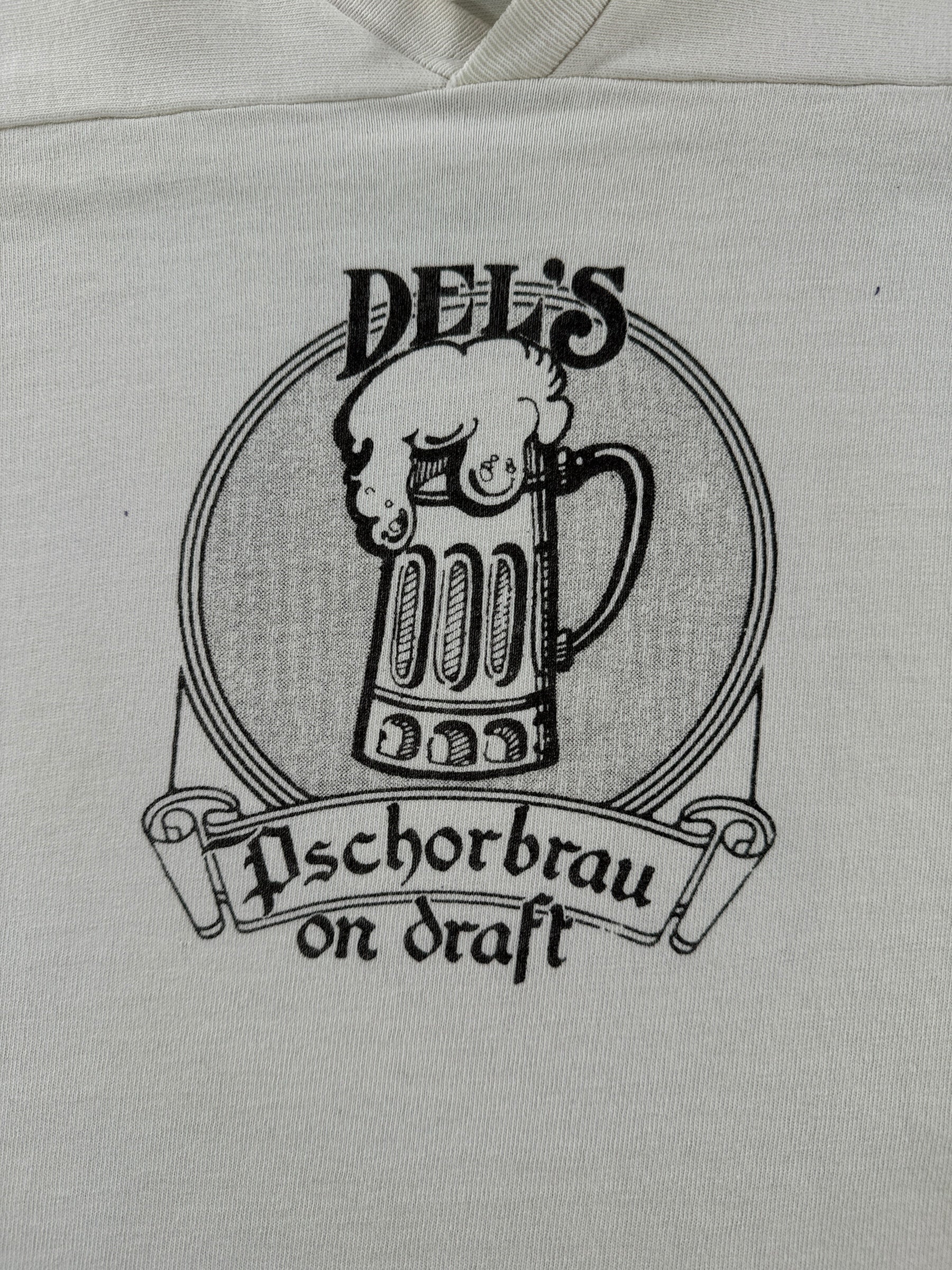 Graphic of Vintage Del's Bar Jersey SZ S